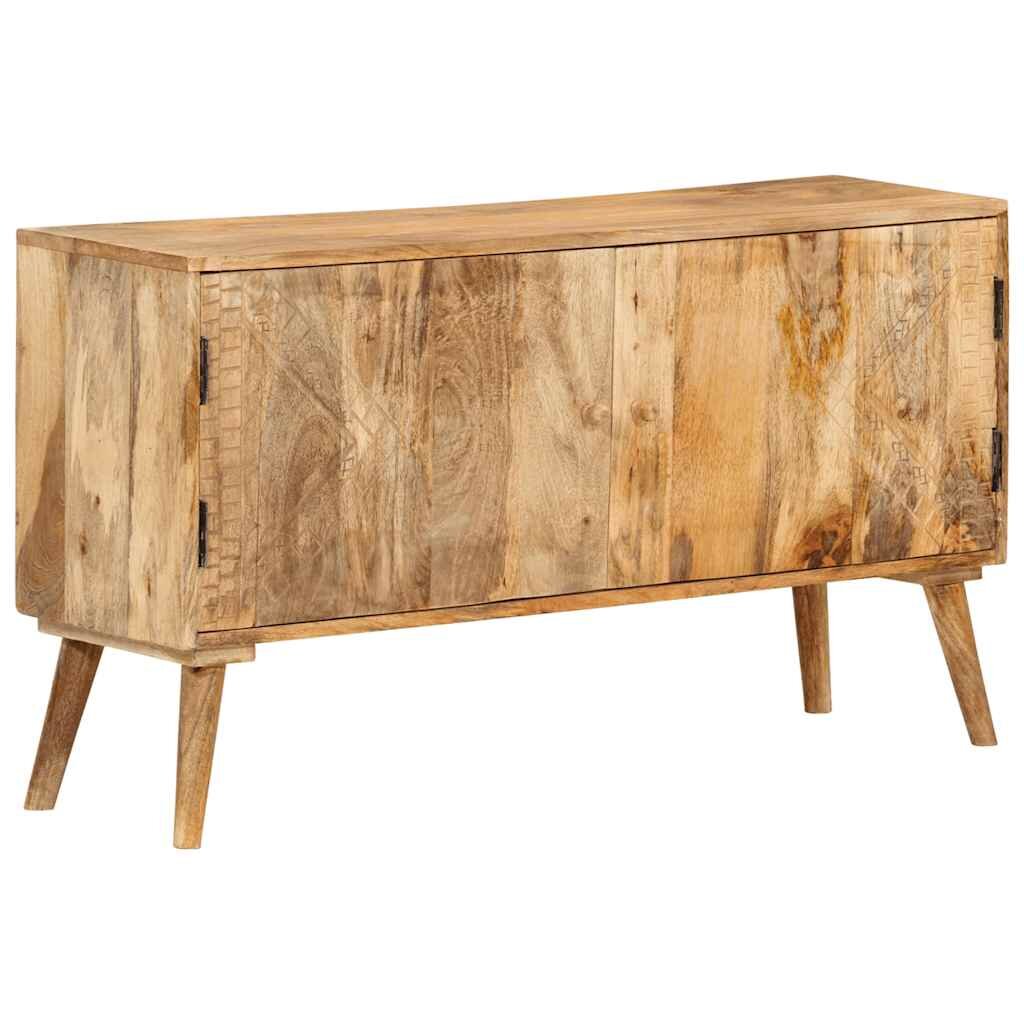 vidaXL Сайдборд мангово дърво масив 110x30x60 см