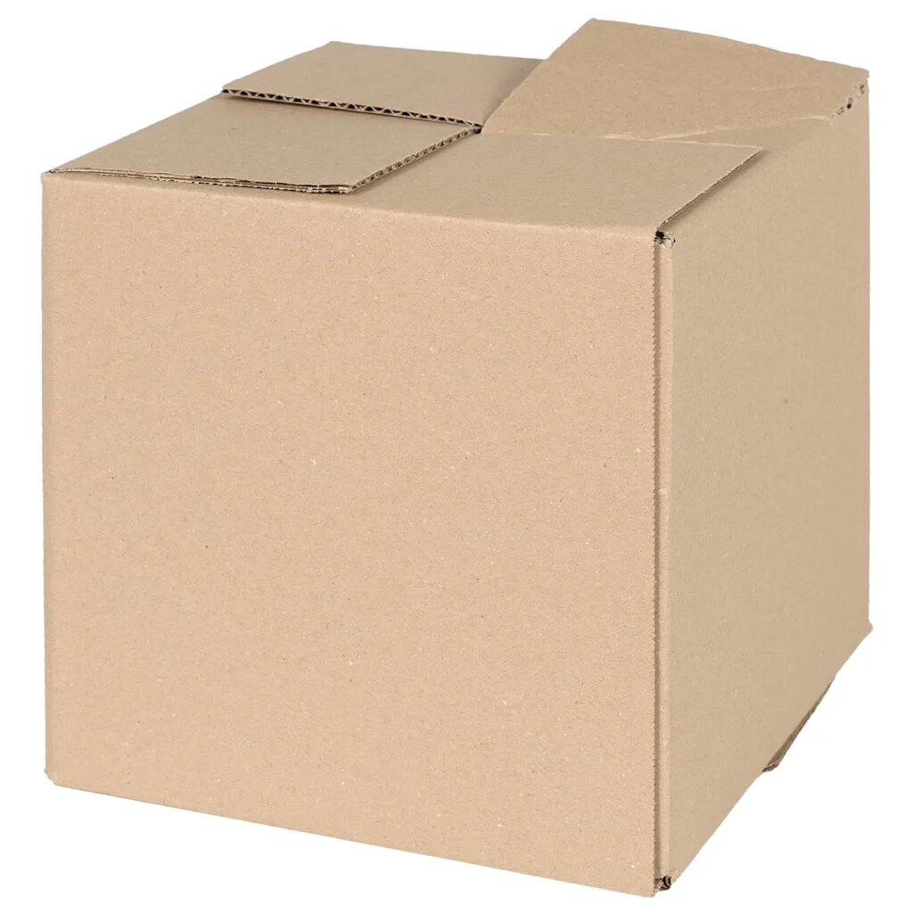 vidaXL Сгъваема кутия 50 бр. Естествен 20 x 20 x 20 см Картон