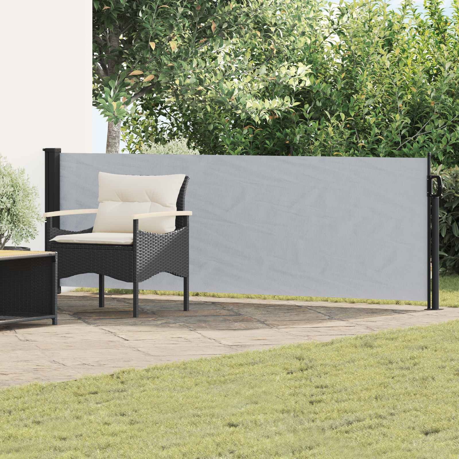 vidaXL Сгъваема странична перголка 300 x 100 cm Полиестер Правоъгълна