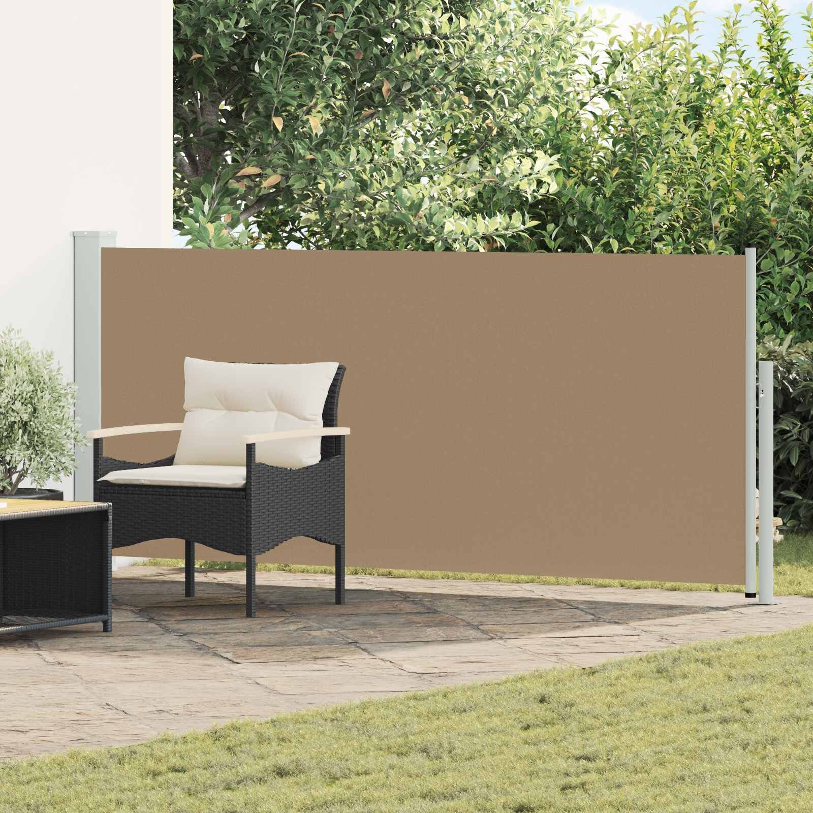 vidaXL Сгъваема странична перголка Правоъгълна 120 x 300 cm Полиестер