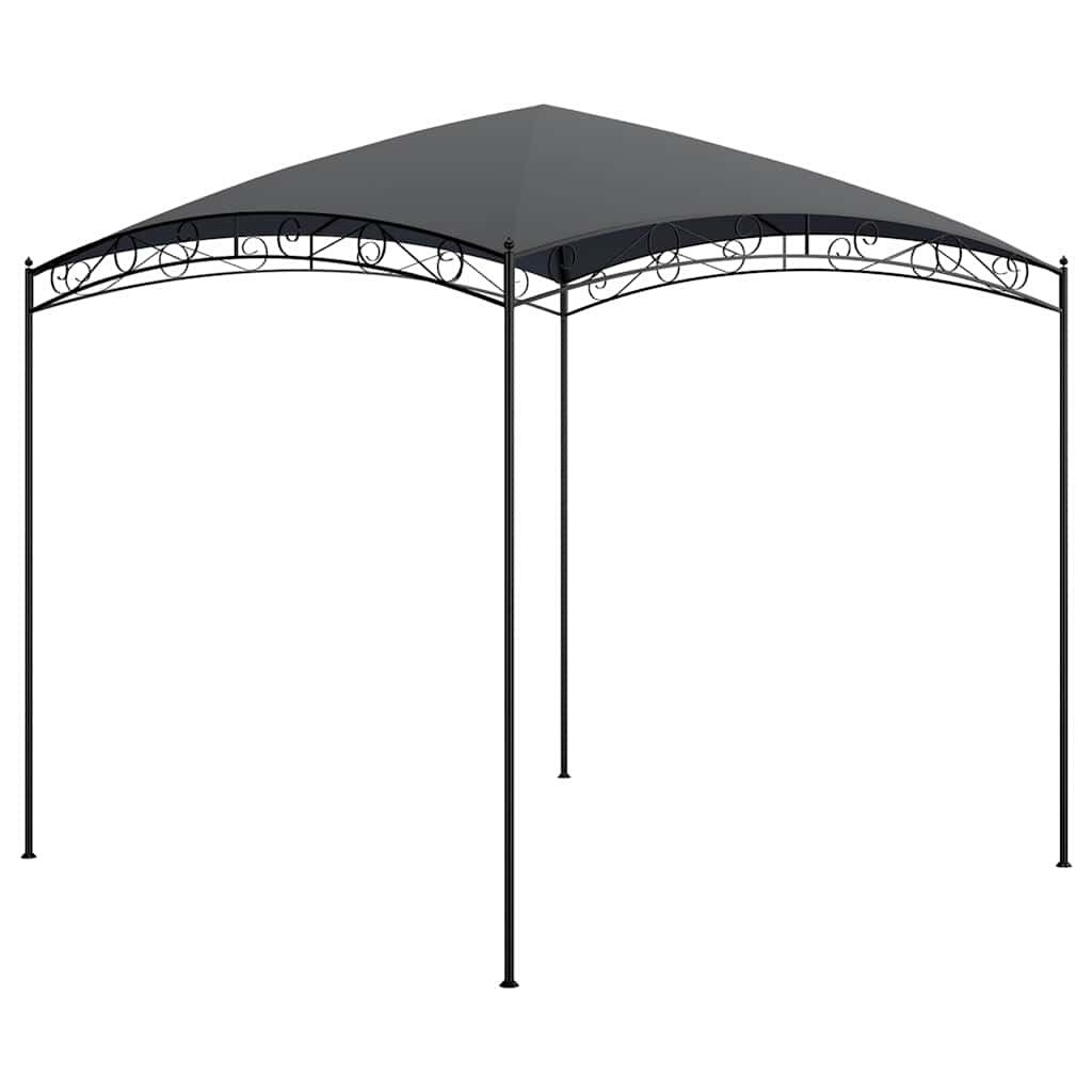 vidaXL Шатра 3x3x265 м антрацит 180 г/м²