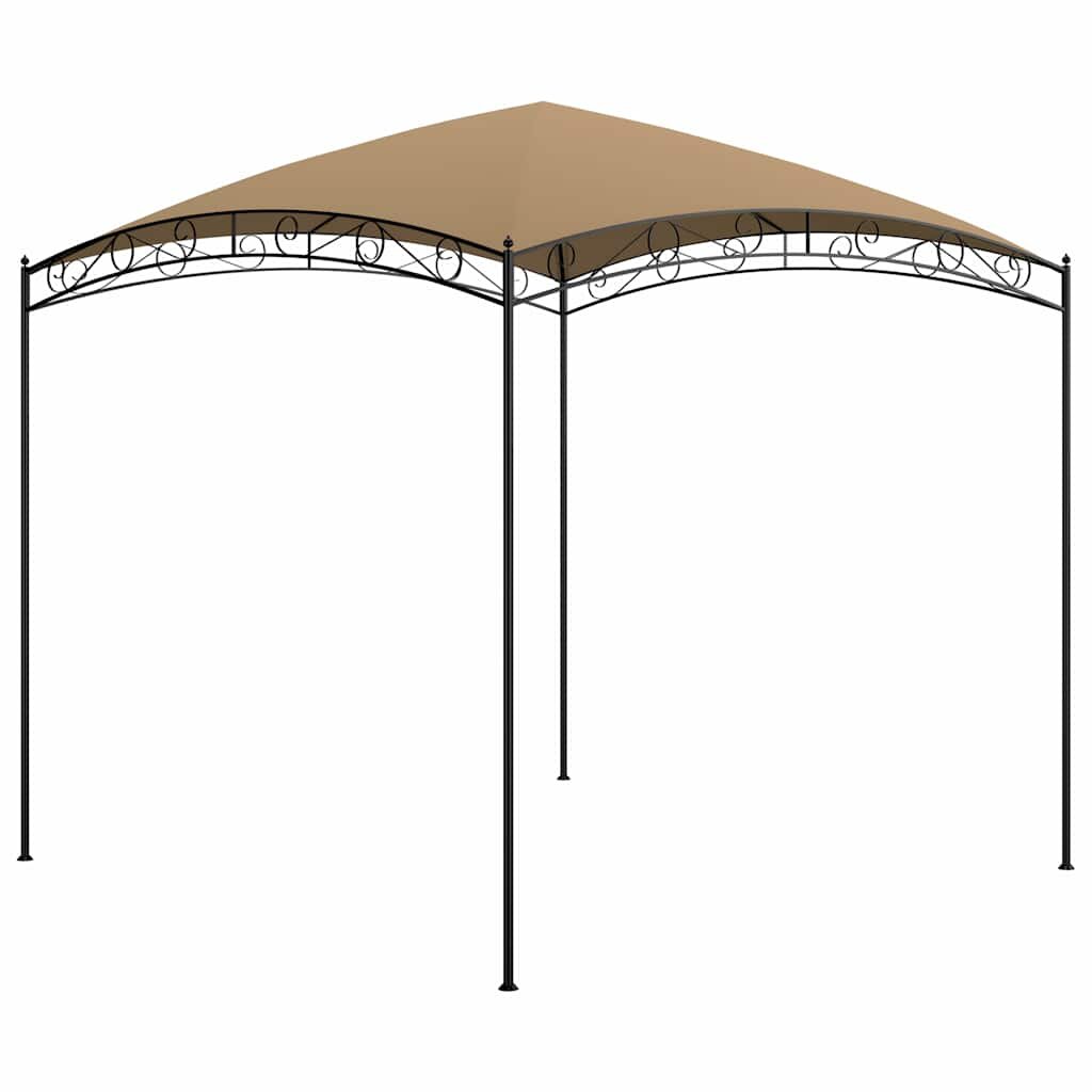 vidaXL Шатра 3x3x265 м таупе 180 г/м²