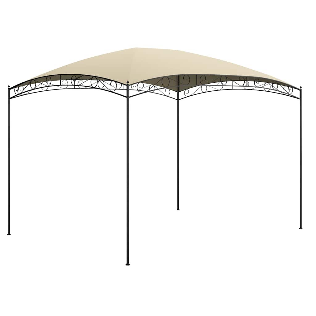 vidaXL Шатра 3x4x265 м кремава 180 г/м²