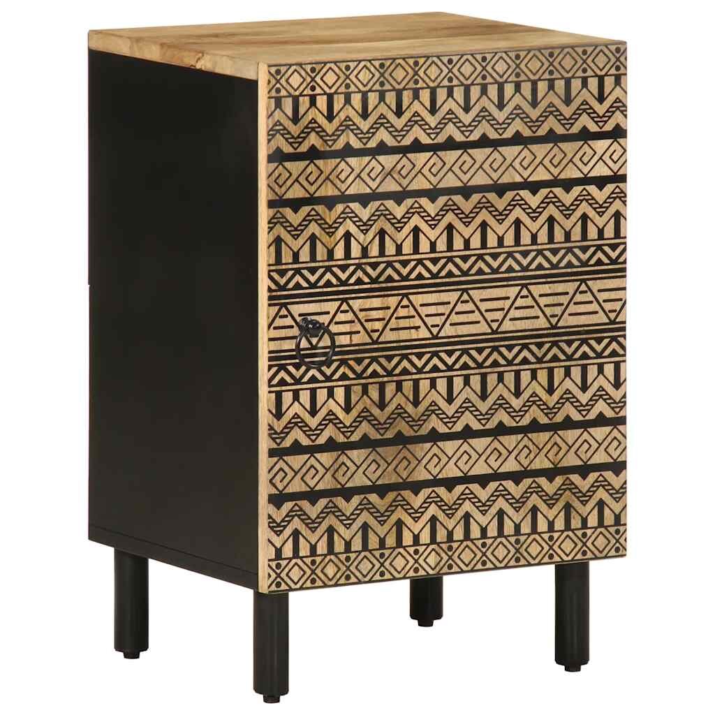 vidaXL Шкаф за баня 38x335x160 см масивно мангово дърво