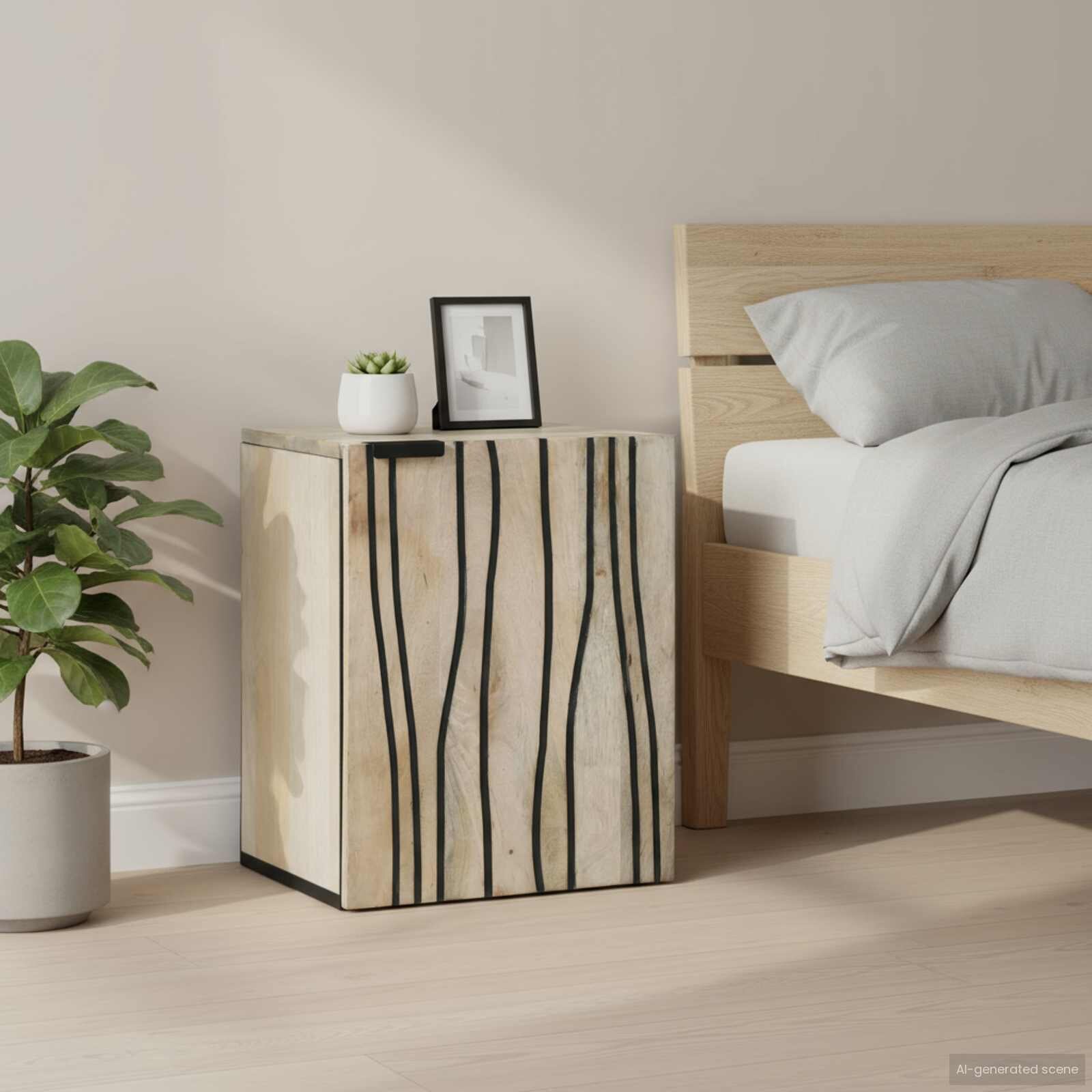 vidaXL Шкаф за мивка в баня Бяло 38 x 335 x 48 см Инженерна дървесина