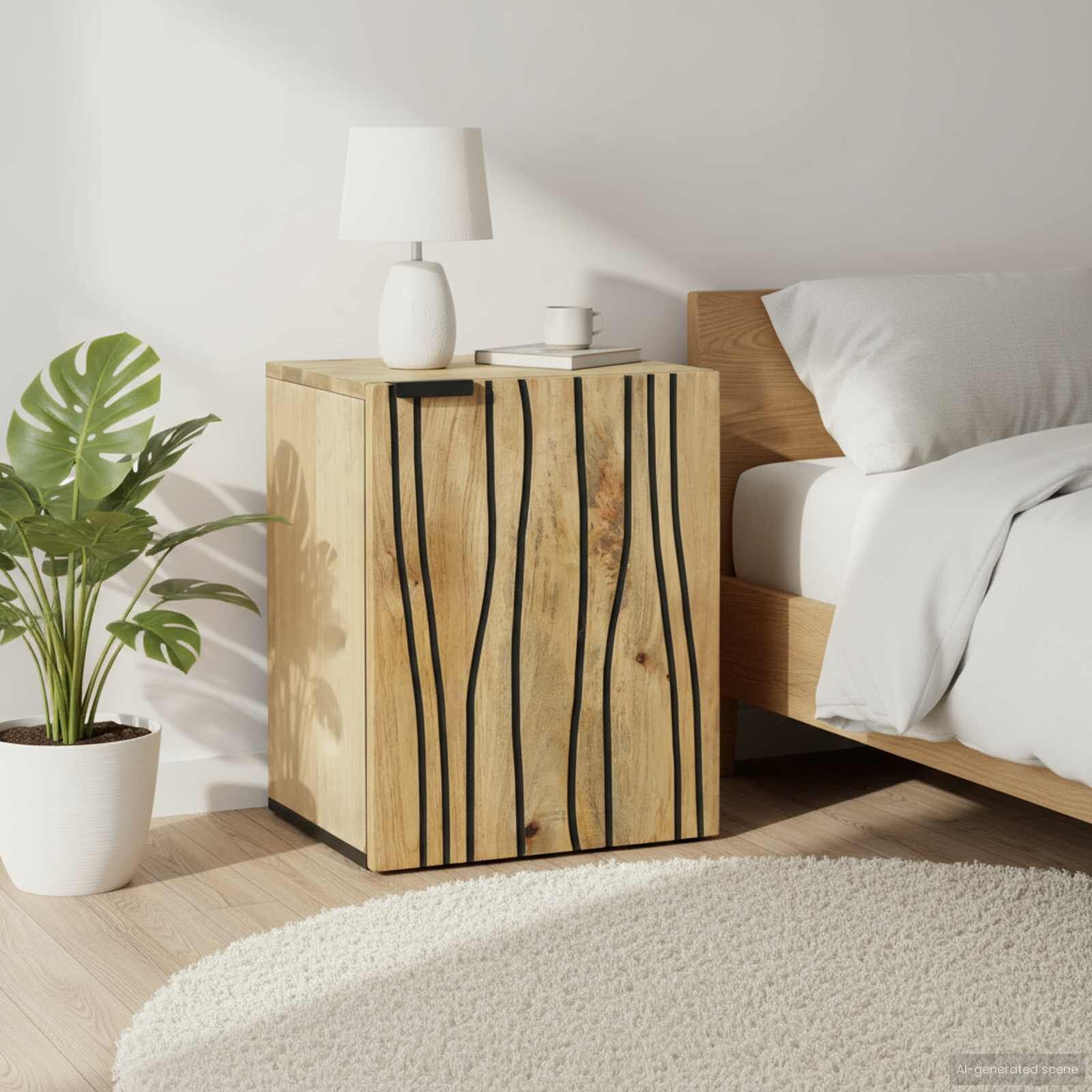 vidaXL Шкаф за мивка в баня Кафяво 38 x 335 x 48 см