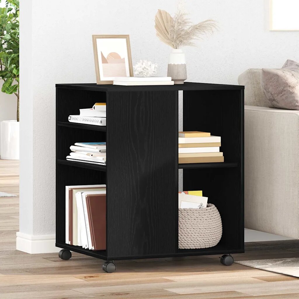 vidaXL Шкаф за съхранение 60 x 53 x 725 см Инженерна дървесина