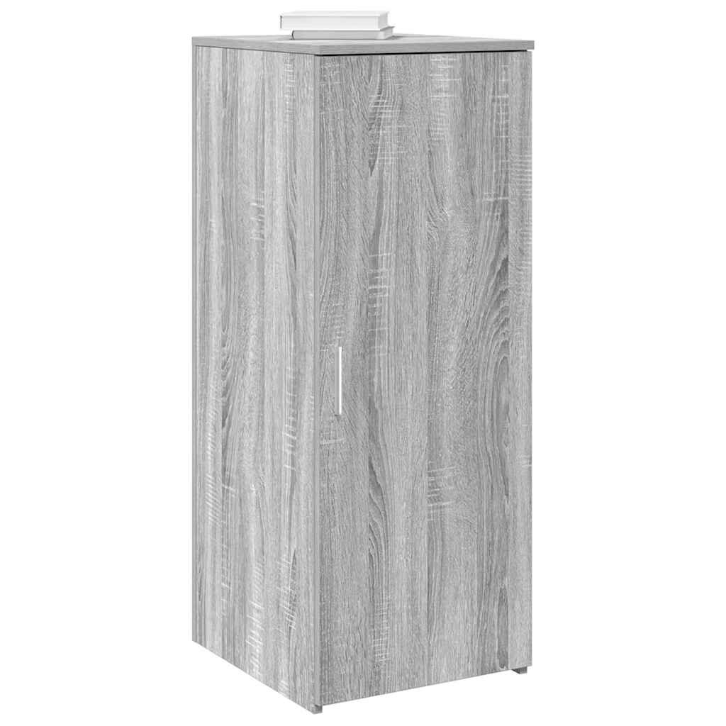vidaXL Шкаф за съхранение сив сонома 40x45x1035 см инженерно дърво