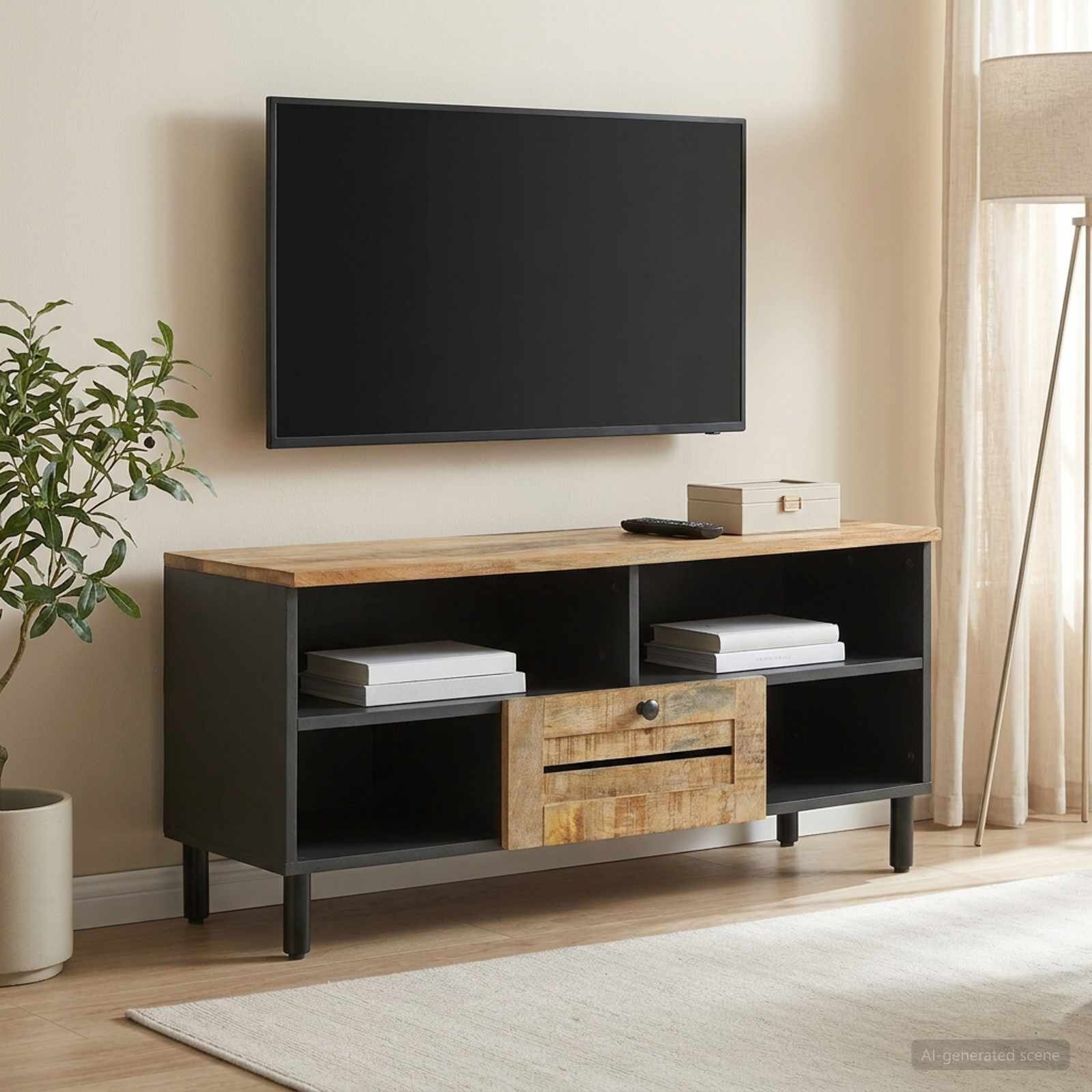 vidaXL Шкафове за съхранение Натурално 100 x 33 x 46 см