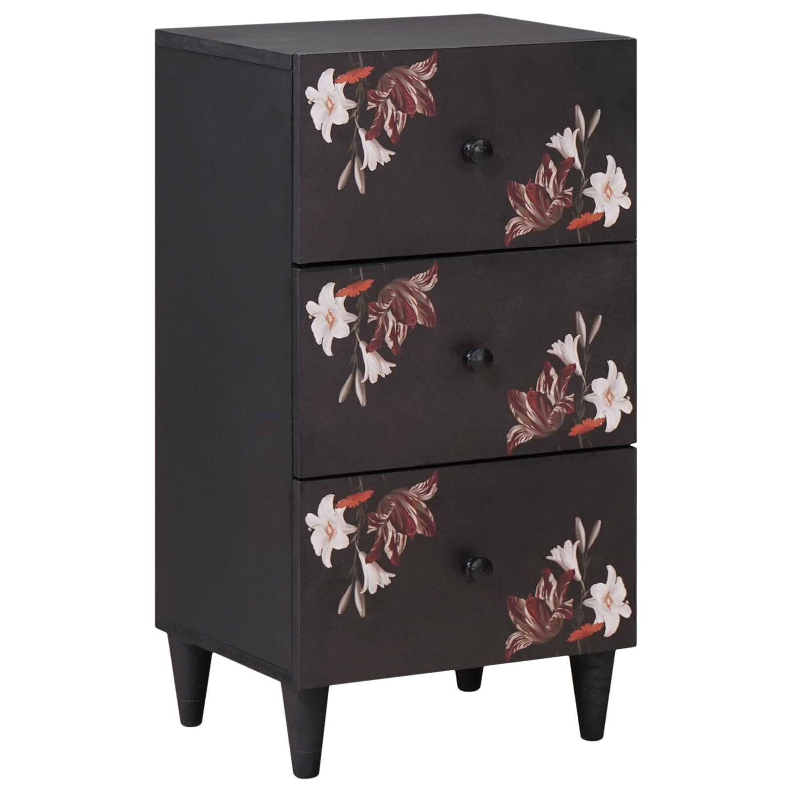 vidaXL Шкафове за съхранение с чекмедже Многоцветен 40 x 335 x 75 см
