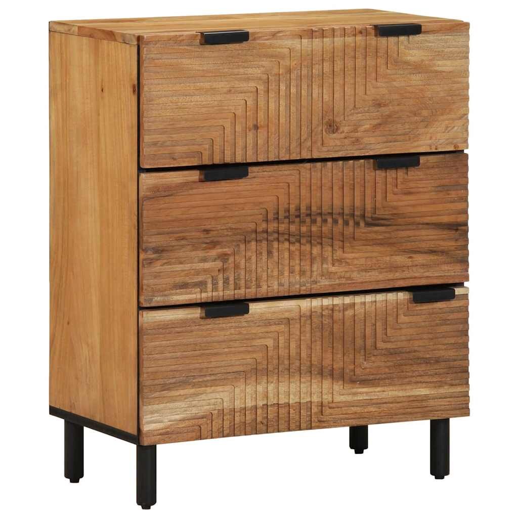 vidaXL Sideboard 60x33x75 cm Solid Wood Acacia - Untranslated