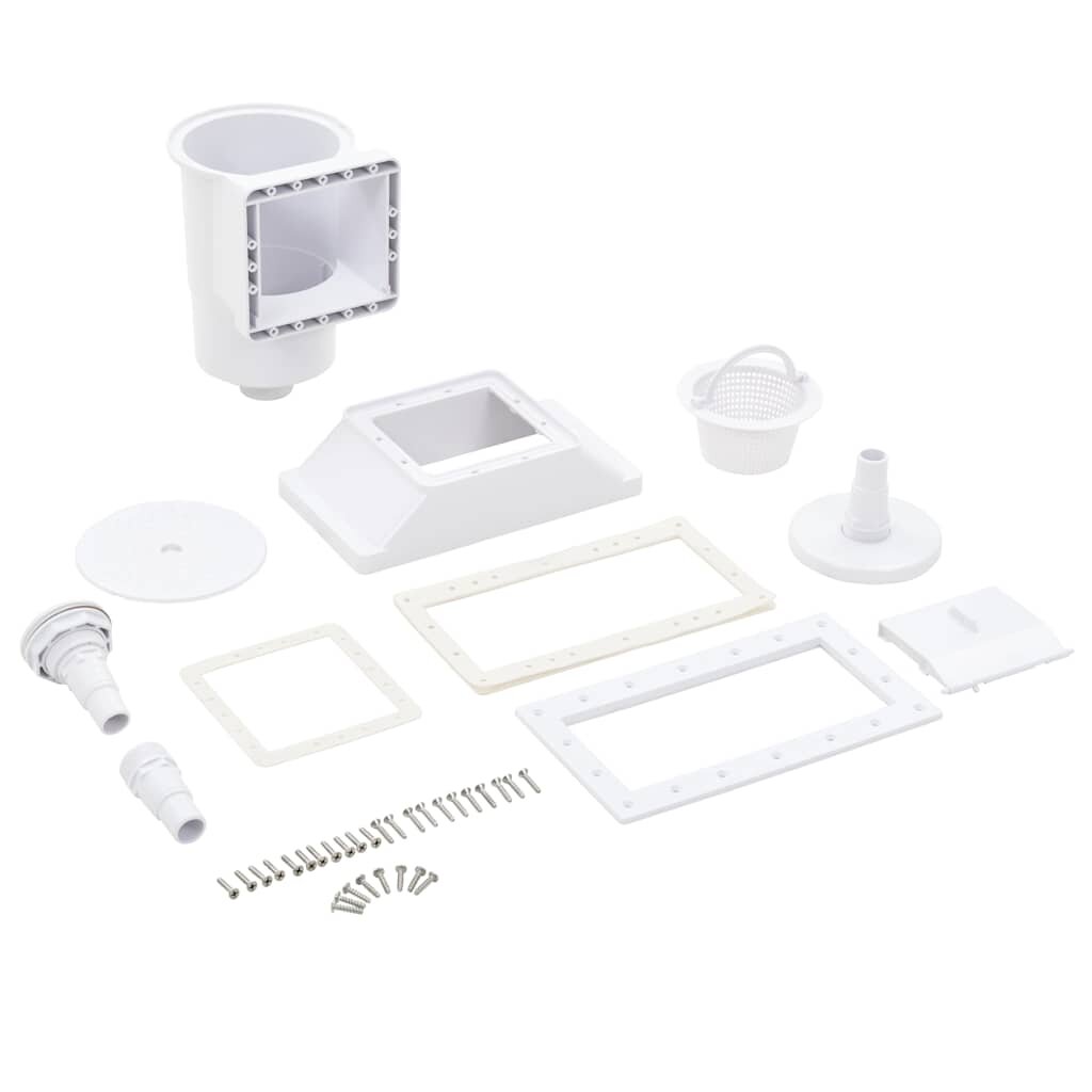 vidaXL Скимер за басейн с широк отвор 11 части 343x25x305 см