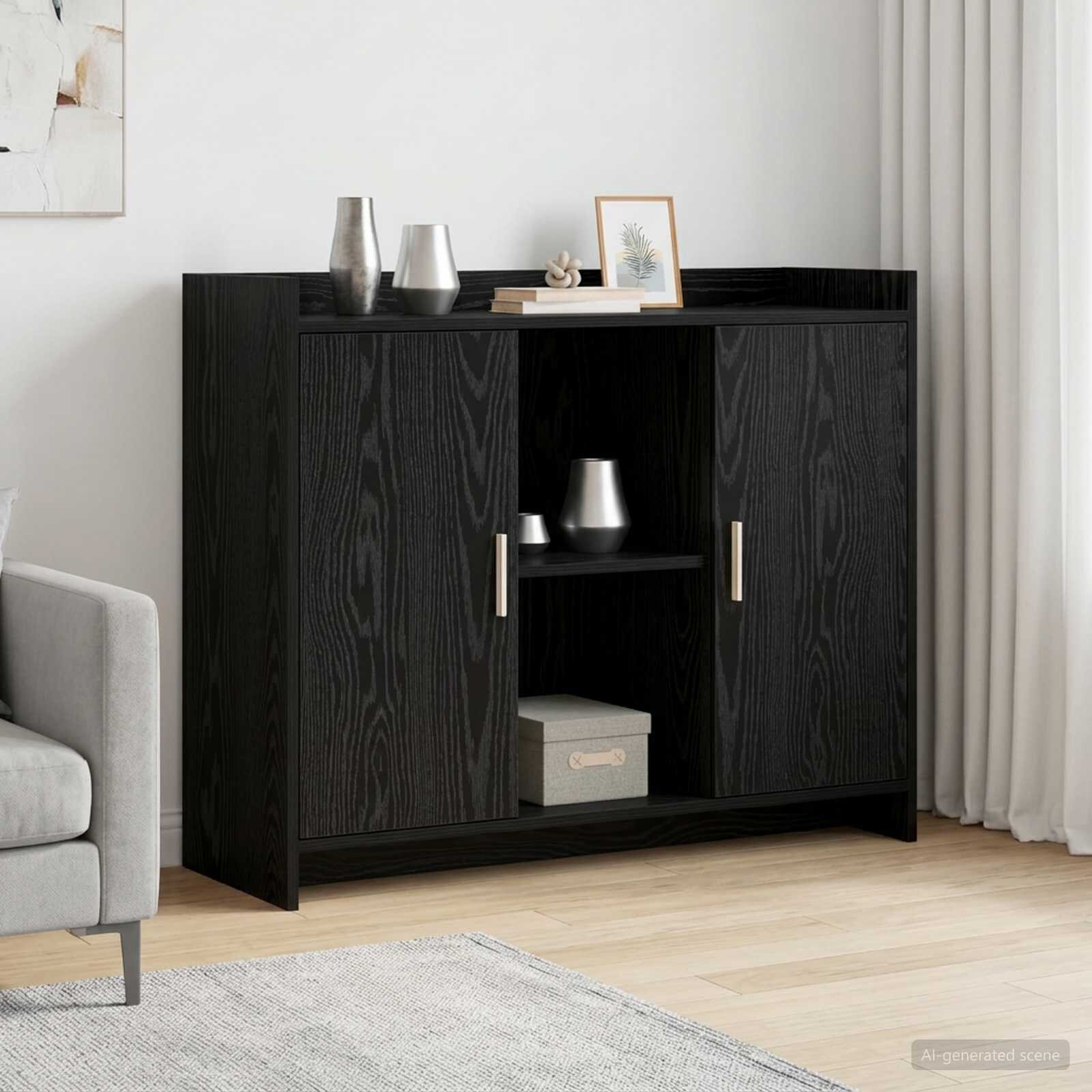 vidaXL Служебен шкаф 985 x 33 x 80 см PB