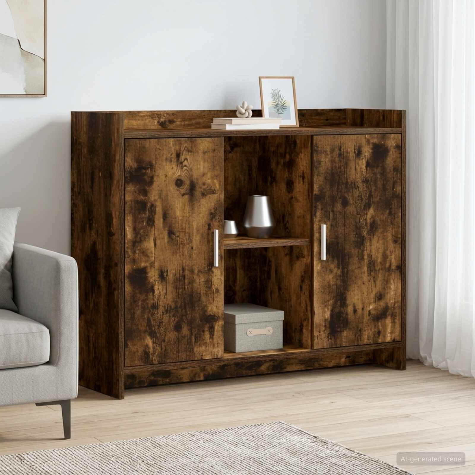 vidaXL Служебен шкаф 985 x 33 x 80 см PB