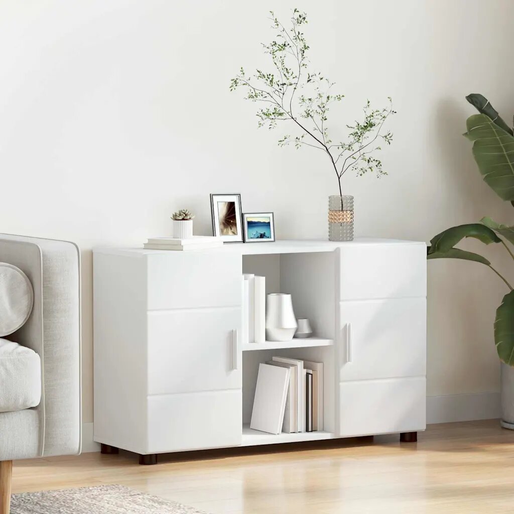 vidaXL Служебен шкаф FLORIN 885 x 305 x 555 см Бяло