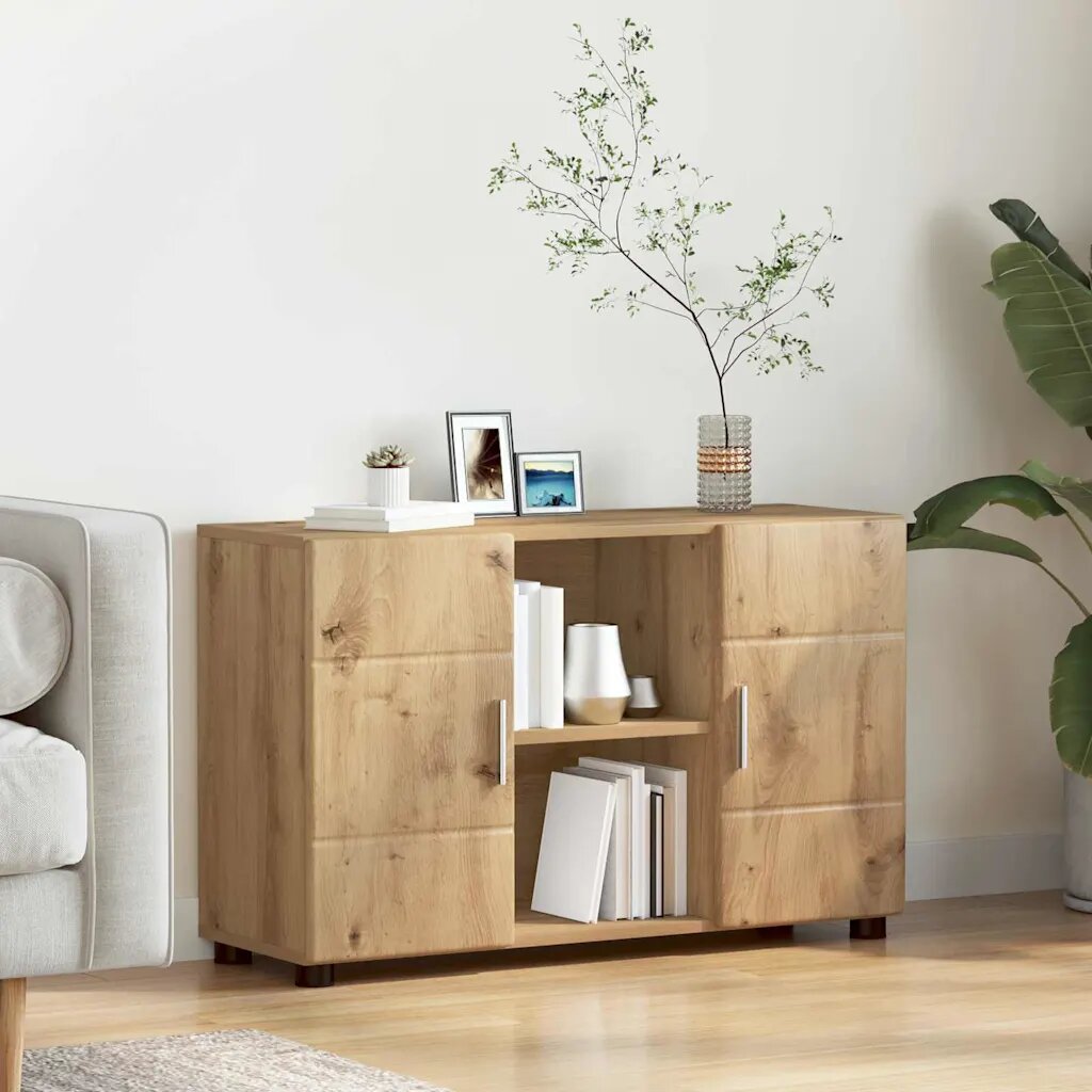 vidaXL Служебен шкаф FLORIN 885 x 305 x 555 см Дъб