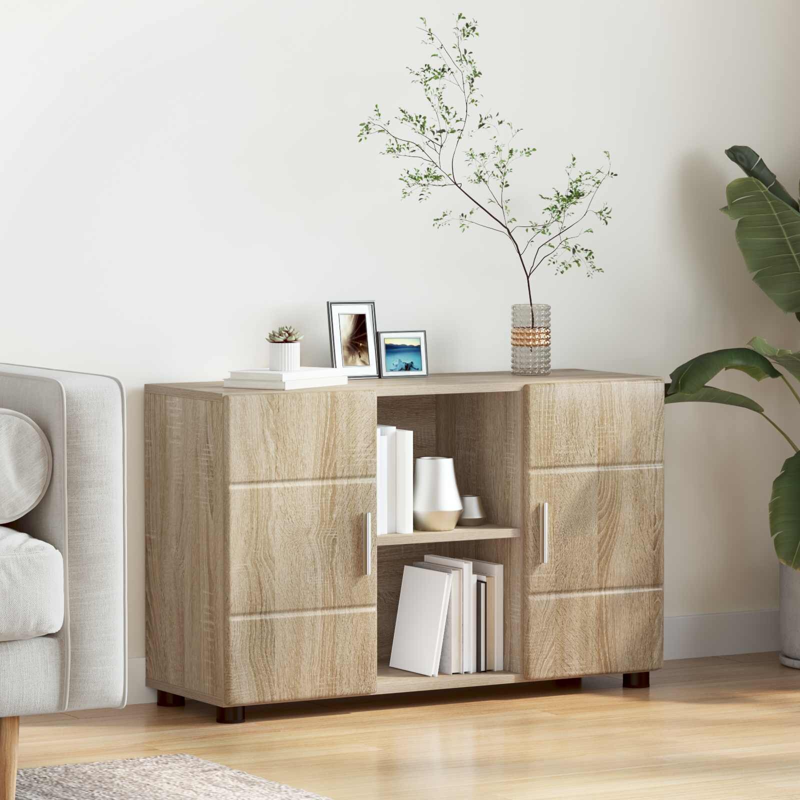vidaXL Служебен шкаф FLORIN 885 x 305 x 555 см Сонома дъб
