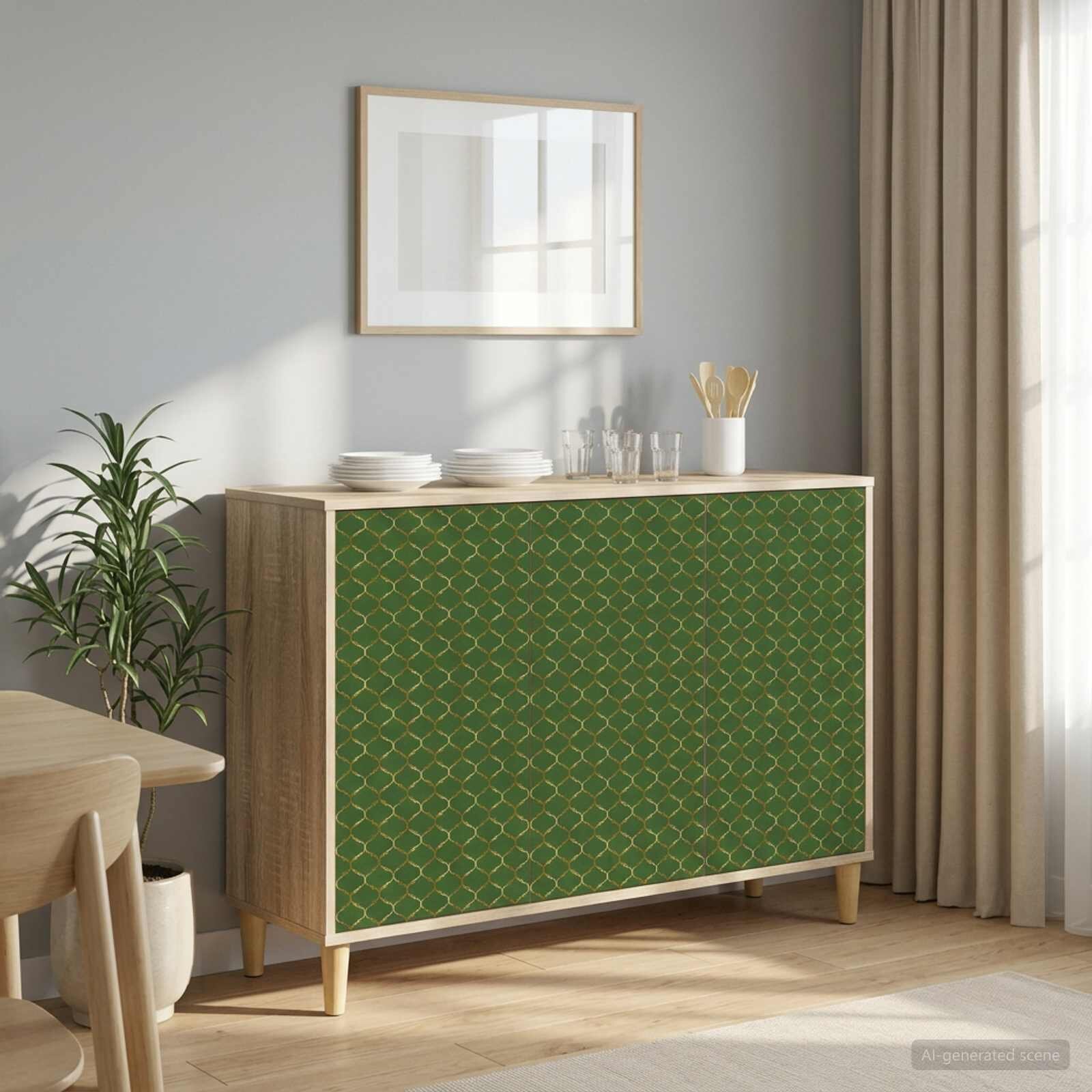 vidaXL Служебен шкаф GELEEN Сонома 102 x 33 x 75 см