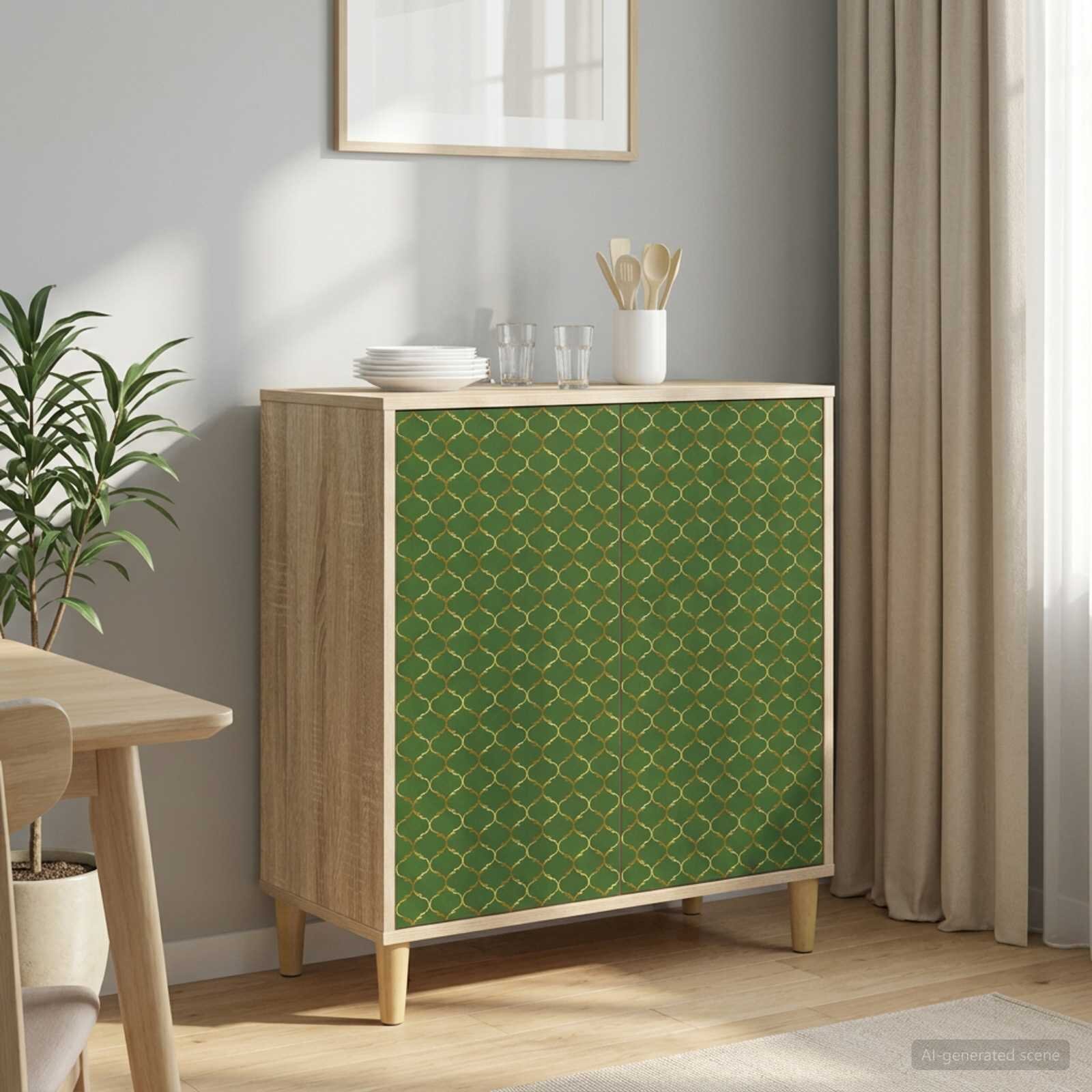 vidaXL Служебен шкаф GELEEN Сонома 69 x 33 x 75 см Инженерна дървесина