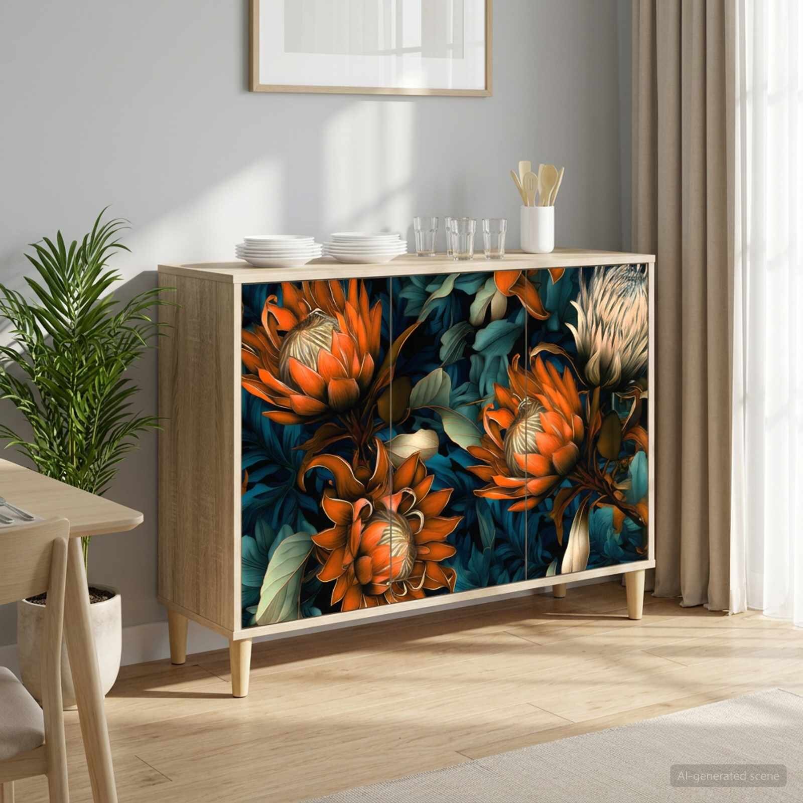 vidaXL Служебен шкаф LOCHEM Сонома 102 x 33 x 75 см