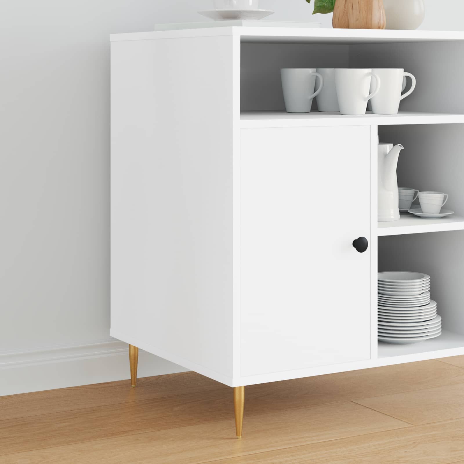 vidaXL Стативни крака 2 бр. Златист 98 x 40 мм Желязо