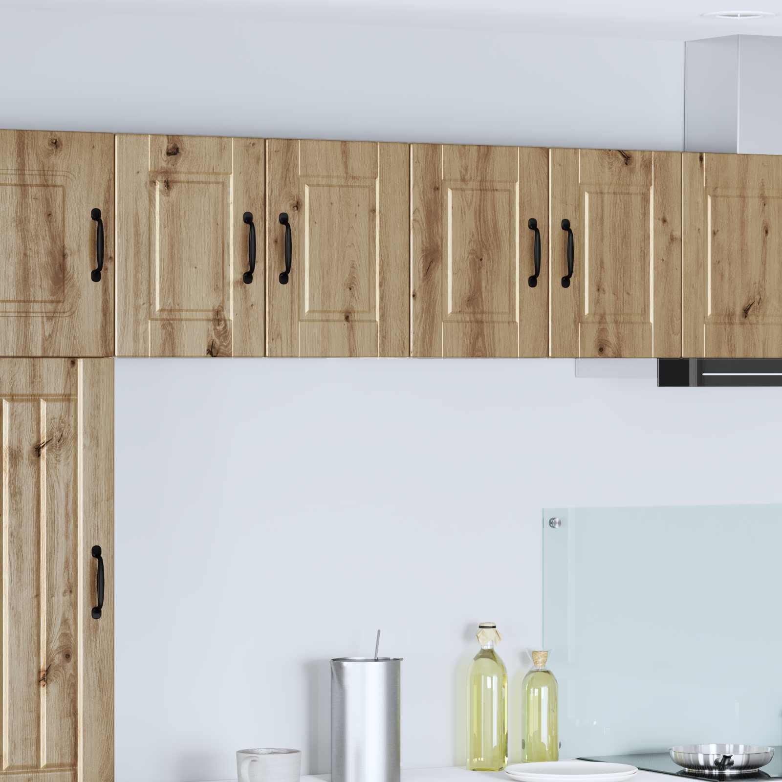 vidaXL Стенен шкаф PORTO Дъб 60 x 31 x 40 см Инженерна дървесина