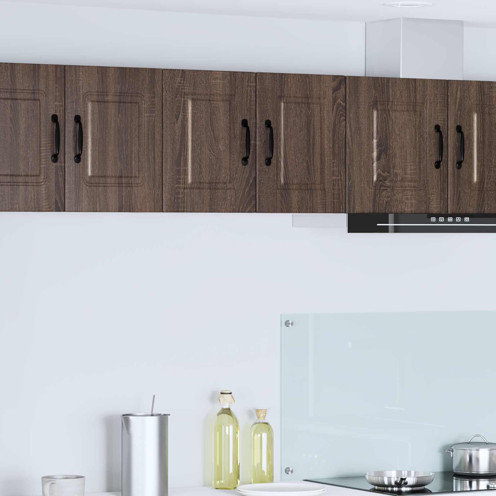 vidaXL Стенен шкаф PORTO Кафяв дъб 30 x 31 x 40 см Инженерна дървесина