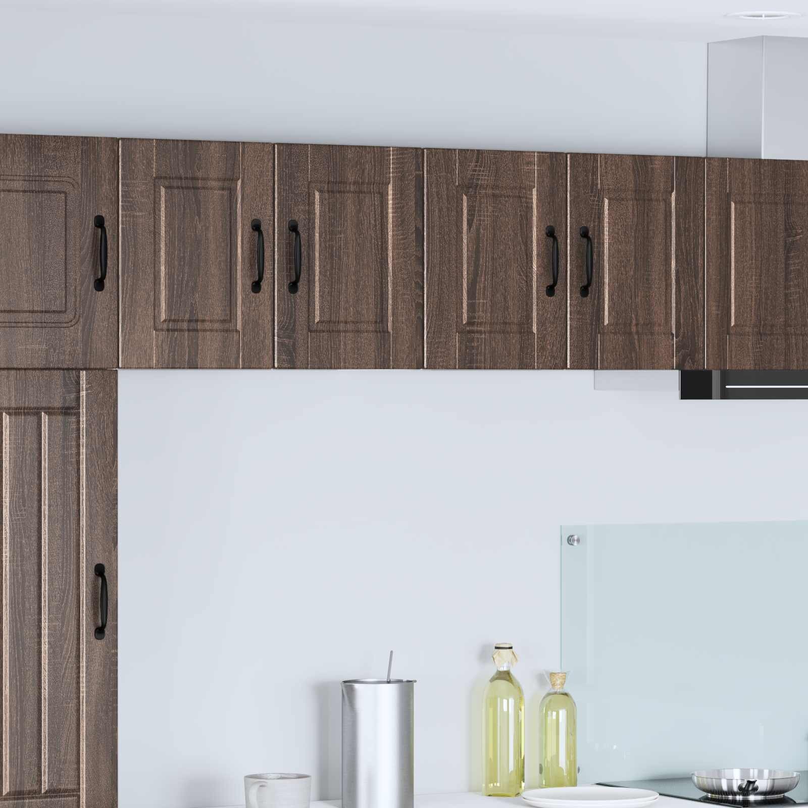vidaXL Стенен шкаф PORTO Кафяв дъб 60 x 31 x 40 см Инженерна дървесина