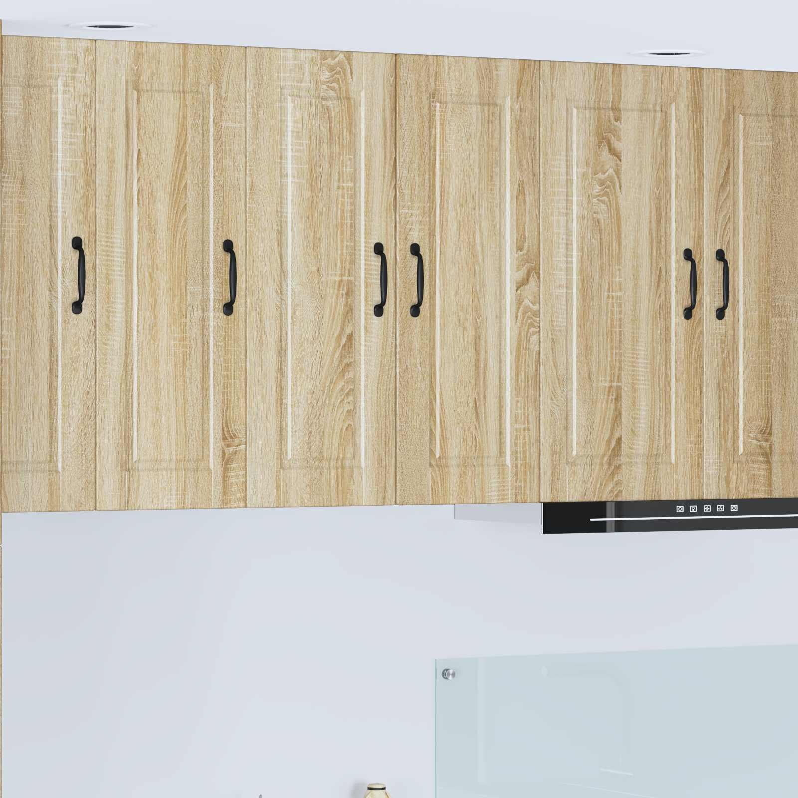 vidaXL Стенен шкаф PORTO Сонома дъб 30 x 31 x 80 см
