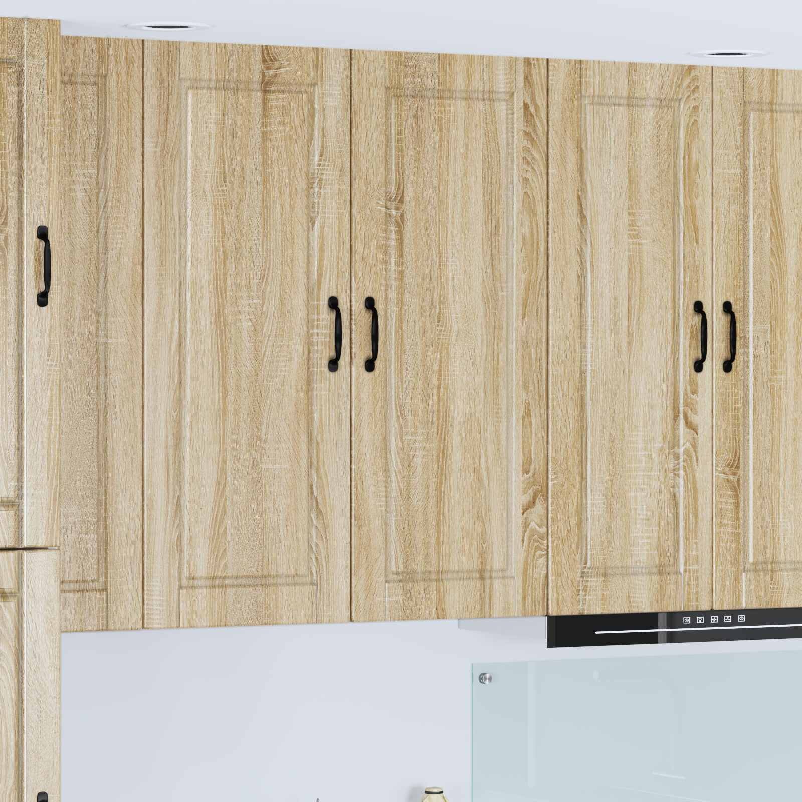 vidaXL Стенен шкаф PORTO Сонома дъб 40 x 31 x 100 см