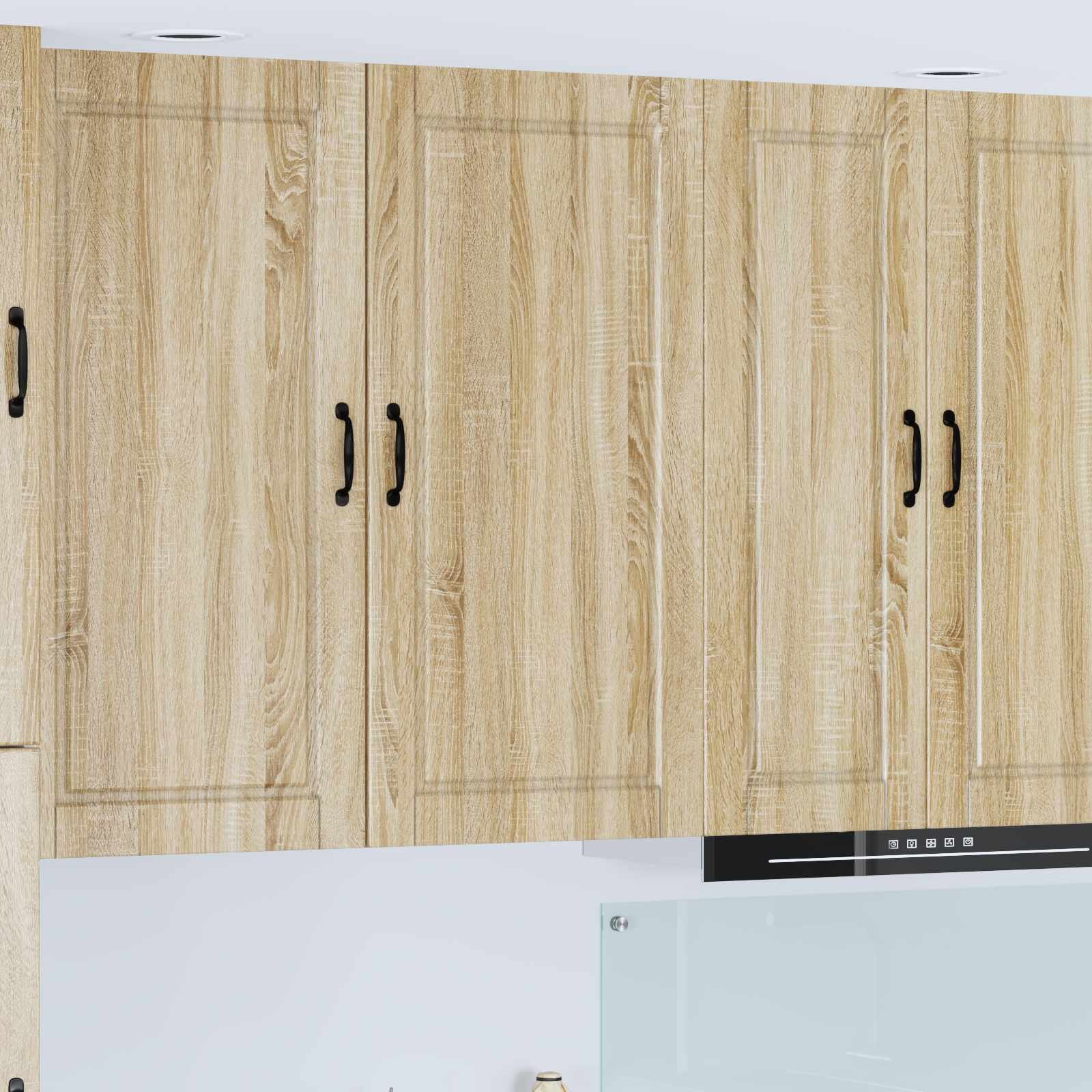 vidaXL Стенен шкаф PORTO Сонома дъб 50 x 31 x 100 см