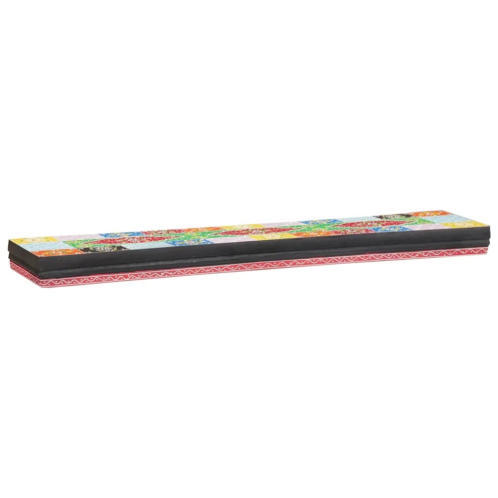 vidaXL Стени за рафтове Монтиране на стена Многоцветен 100 x 20 x 6 cm