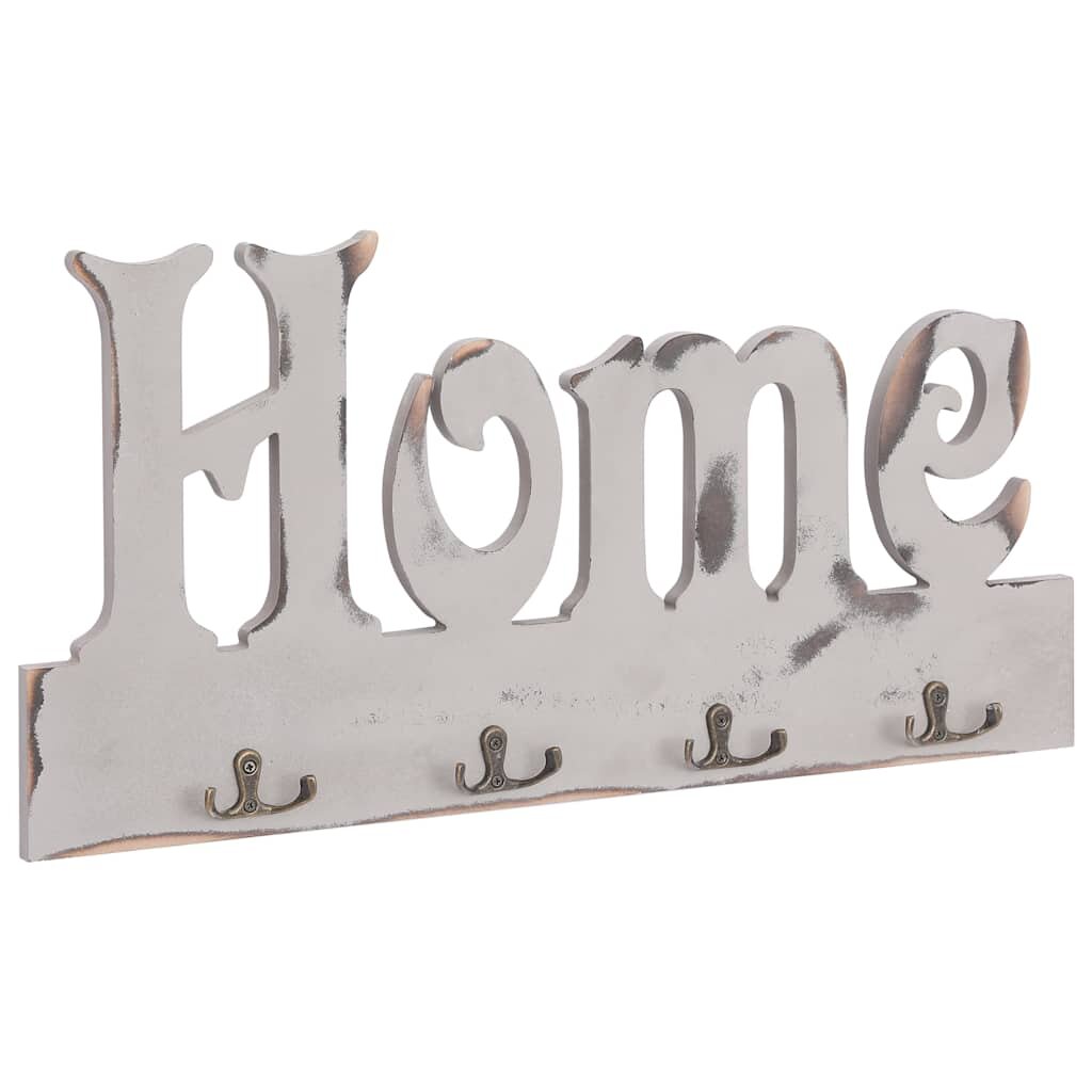 vidaXL Стенна закачалка за палта HOME 50x23 см