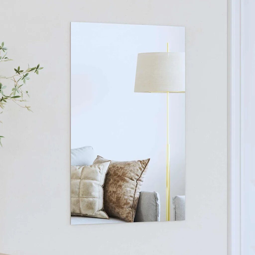 vidaXL Стенни огледала Правоъгълна 40 x 60 cm закалено стъкло