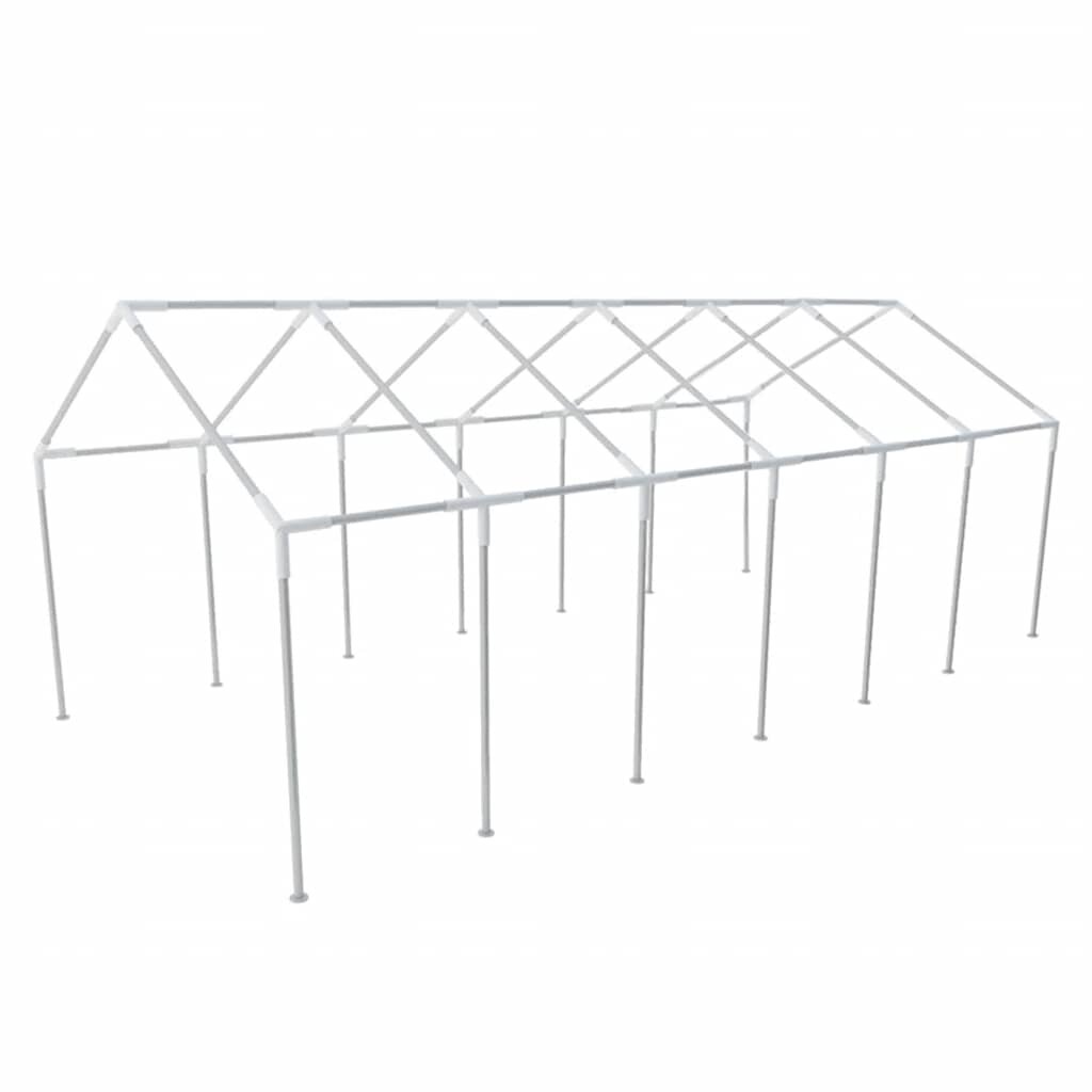 vidaXL Стоманена рамка за 12x6 м парти палатка