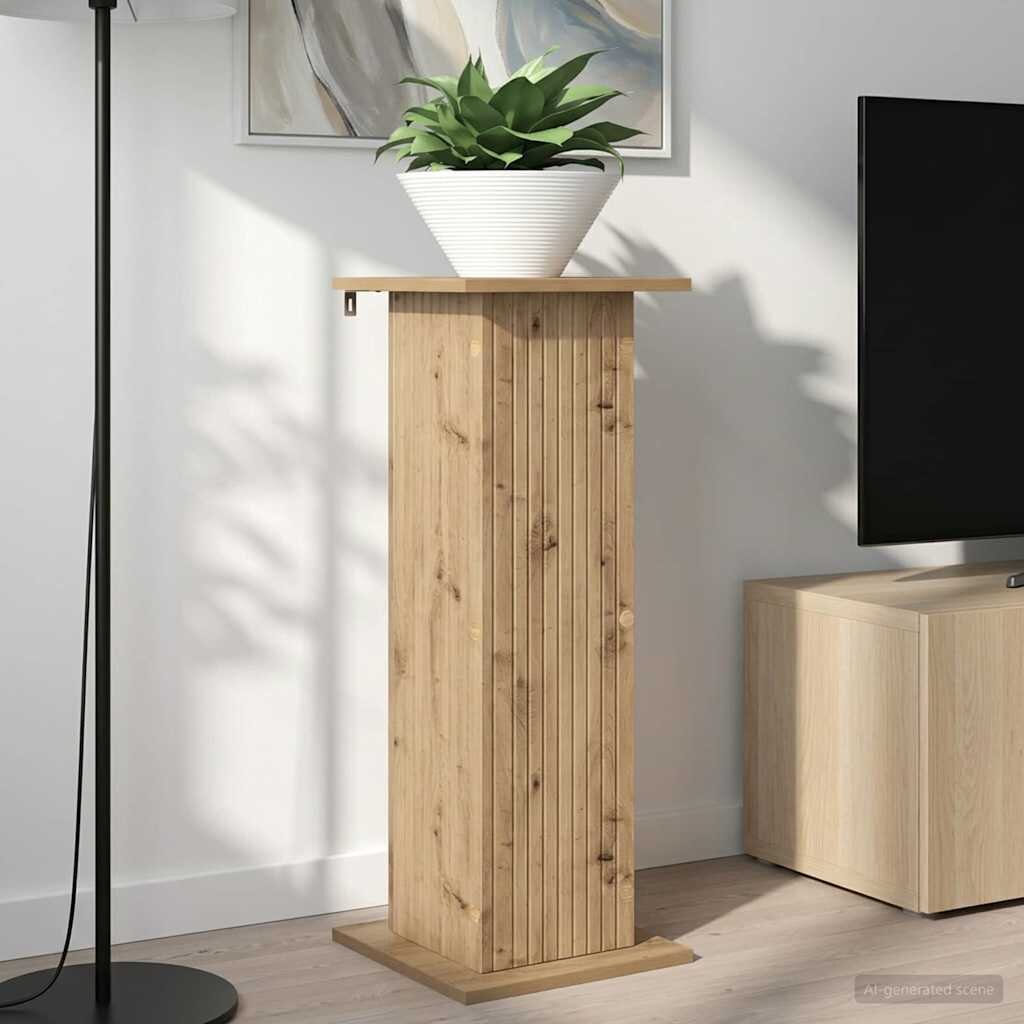 vidaXL Стойка за растения 2 бр. Дъб артизан 305 x 30 x 805 см