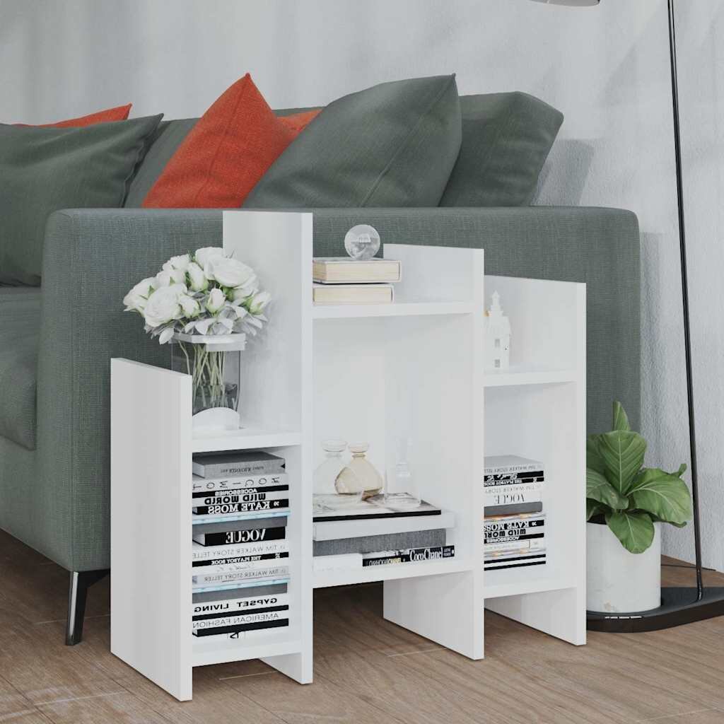 vidaXL Страничен шкаф бял 60x26x60 см инженерно дърво