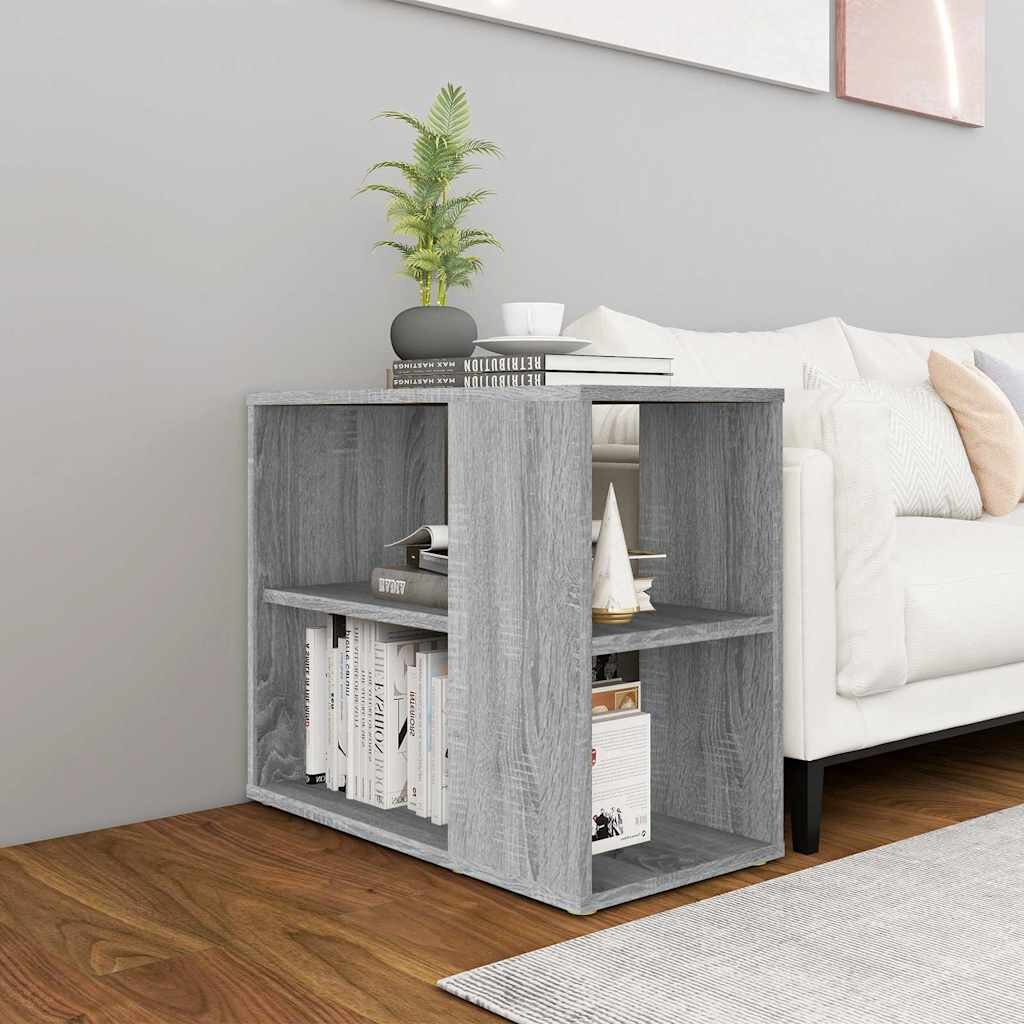 vidaXL Страничен шкаф cив сонома 60x30x50 см инженерно дърво