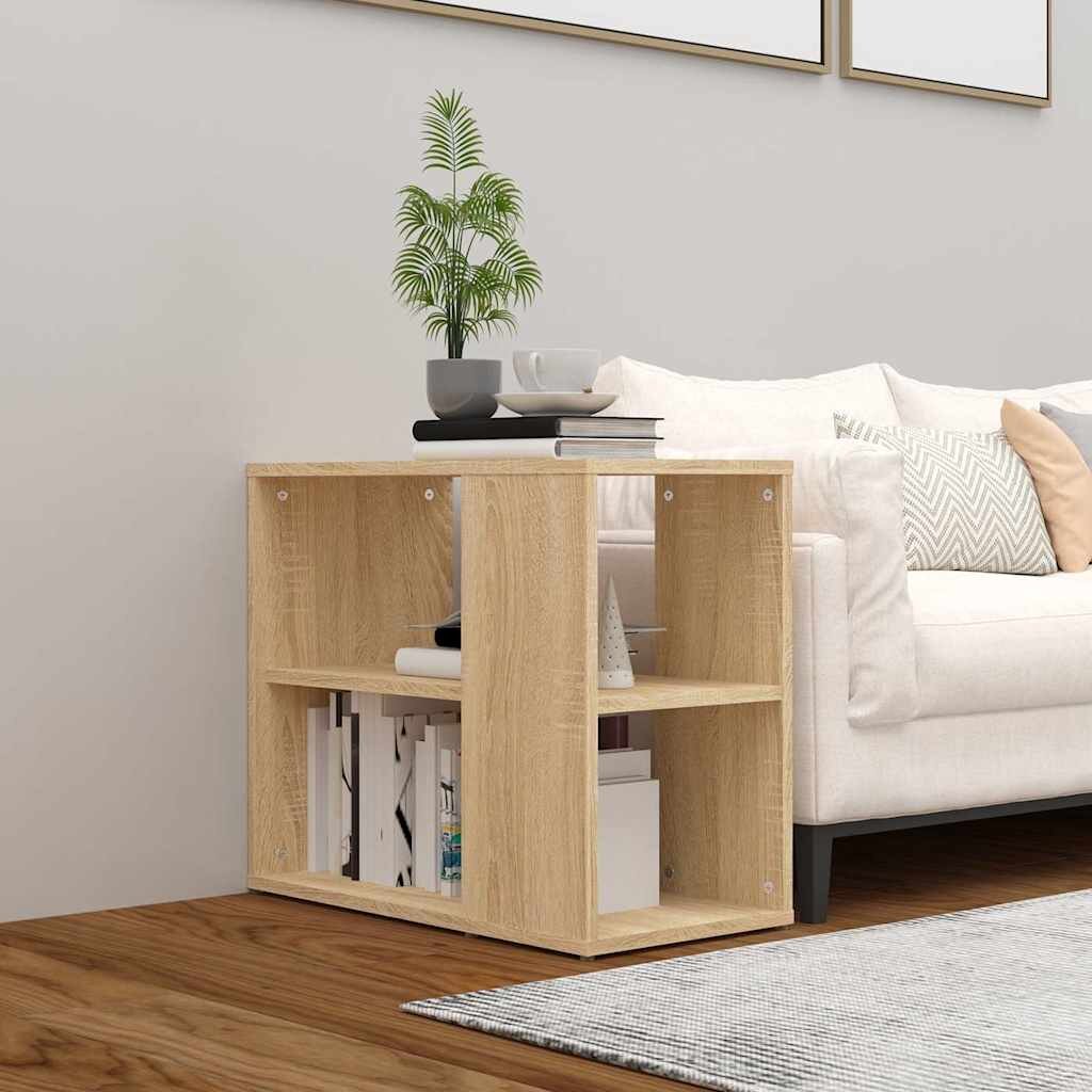 vidaXL Страничен шкаф дъб сонома 60x30x50 см инженерно дърво