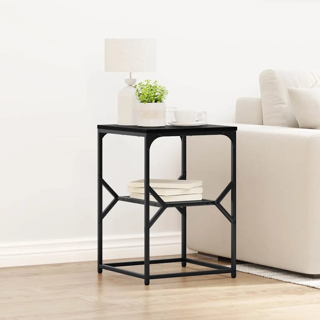 vidaXL Странична маса Черния дъб 41 x 40 x 60 см