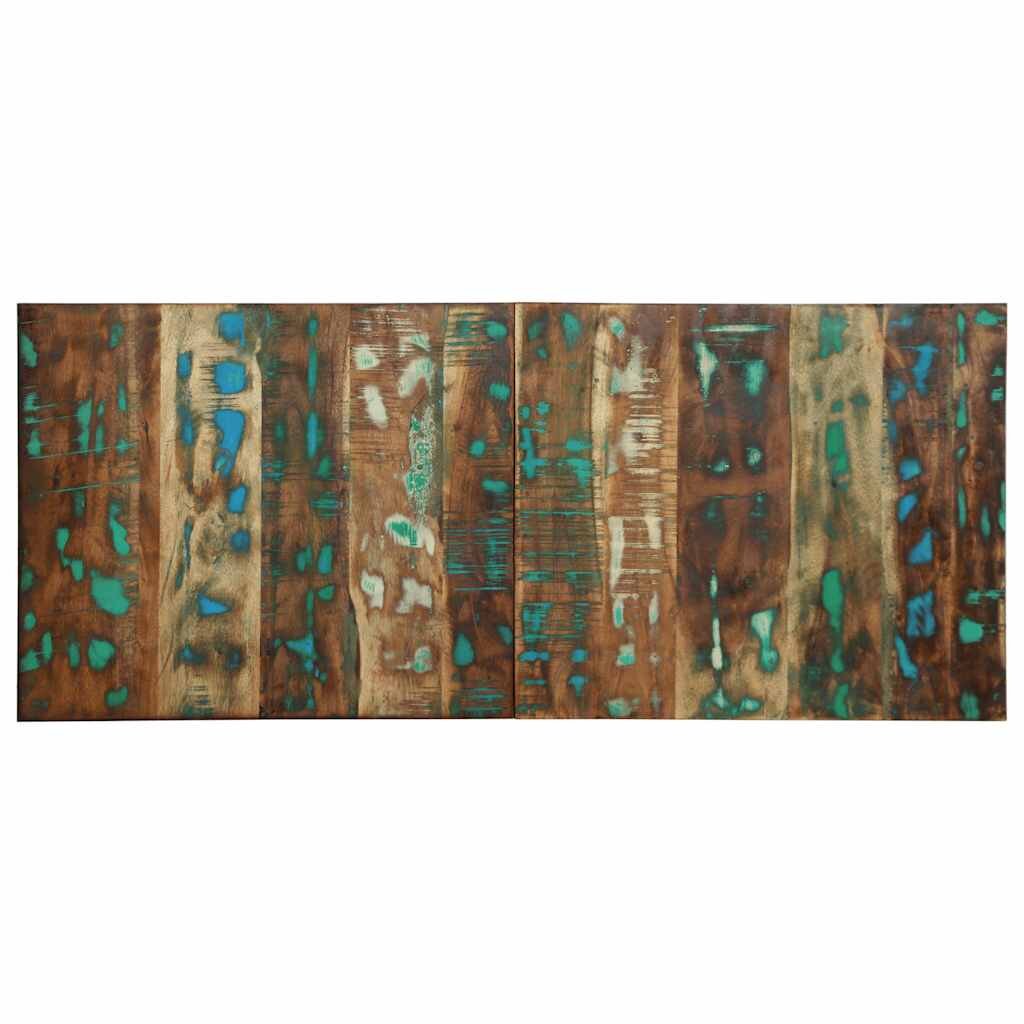 vidaXL Табла за глава Multicolour 120 cm Масивна дървесина Reclaimed