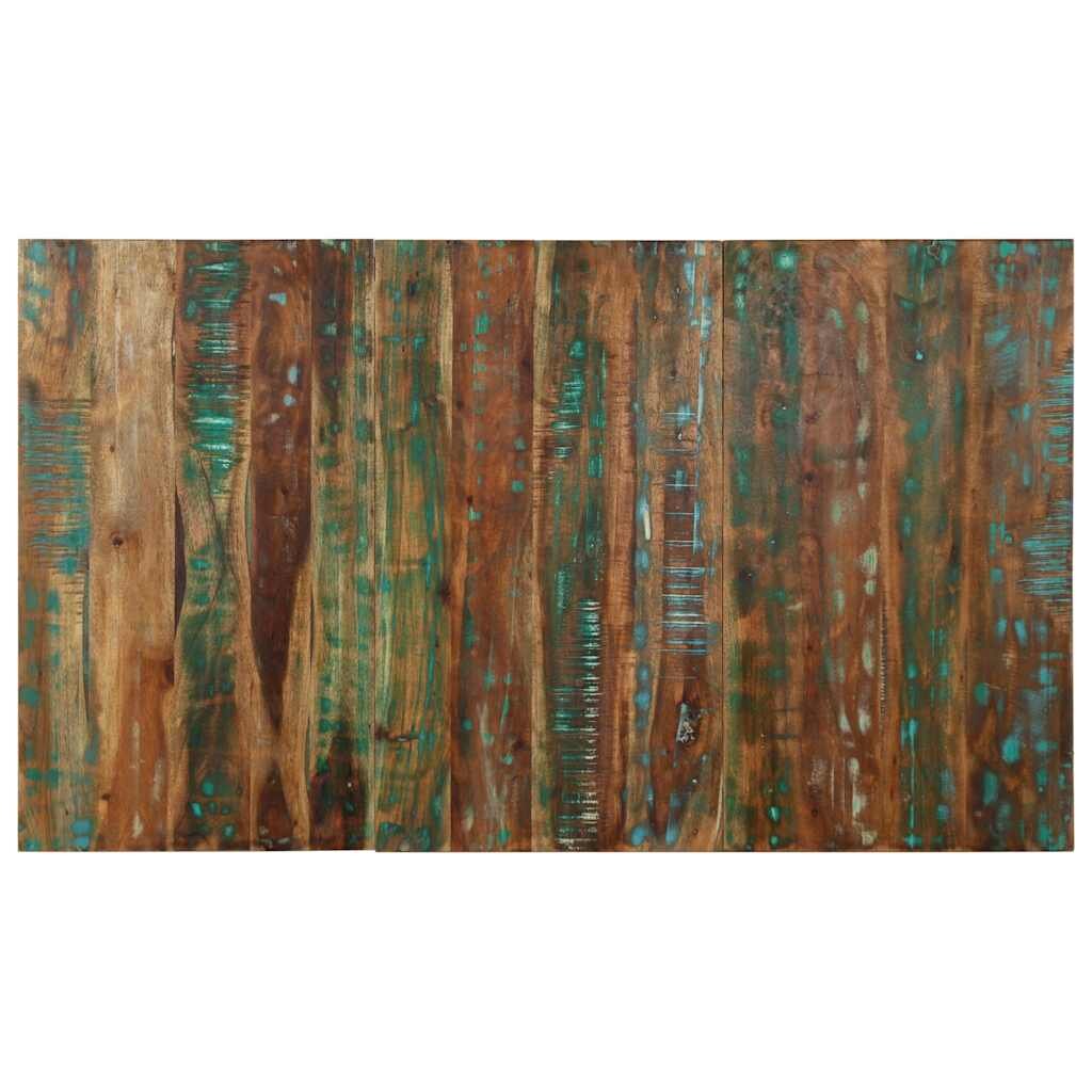 vidaXL Табла за глава Multicolour 140 cm Масивна дървесина Reclaimed