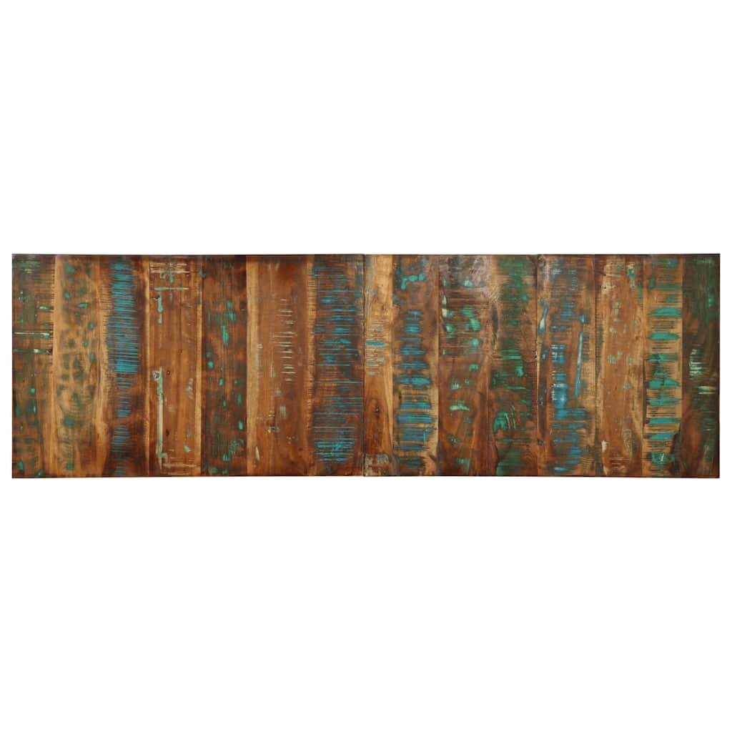 vidaXL Табла за глава Multicolour 160 cm Масивна дървесина Reclaimed