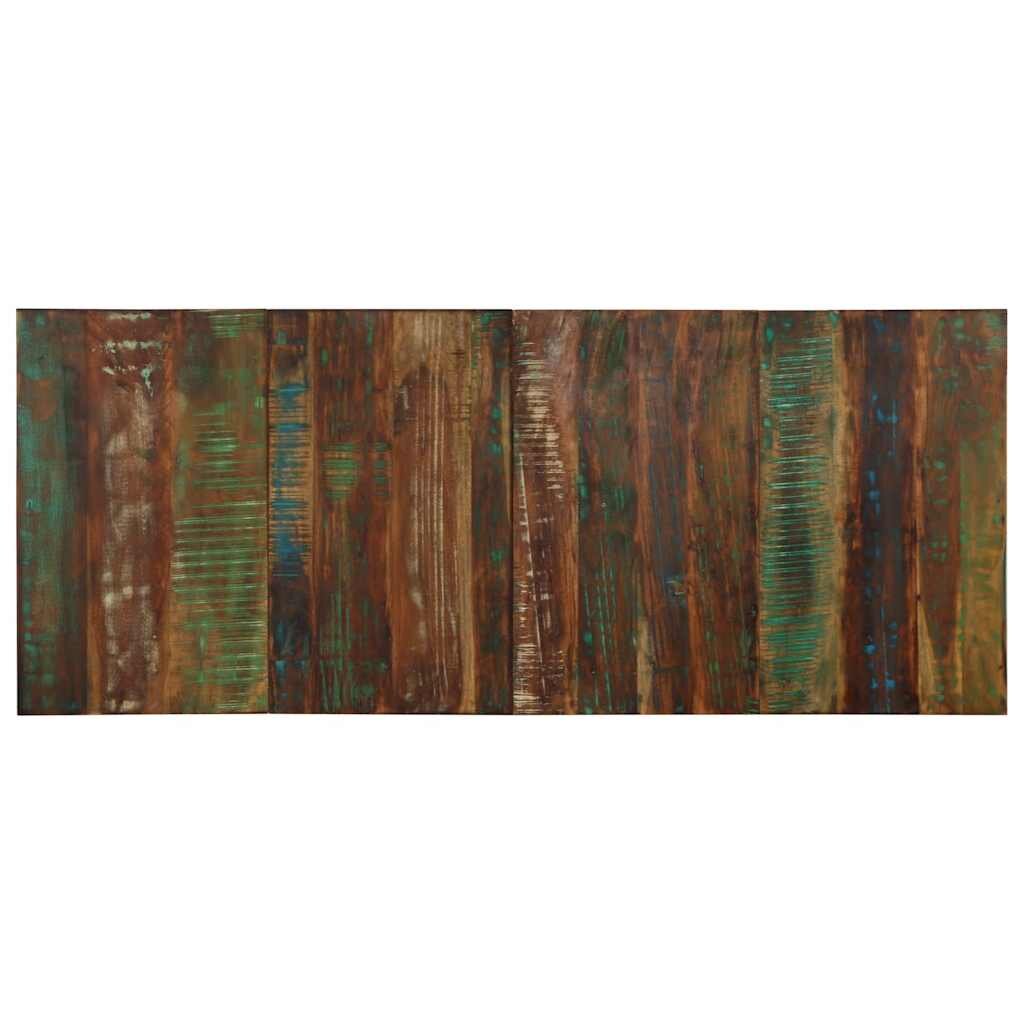 vidaXL Табла за глава Multicolour 200 cm Масивна дървесина Reclaimed