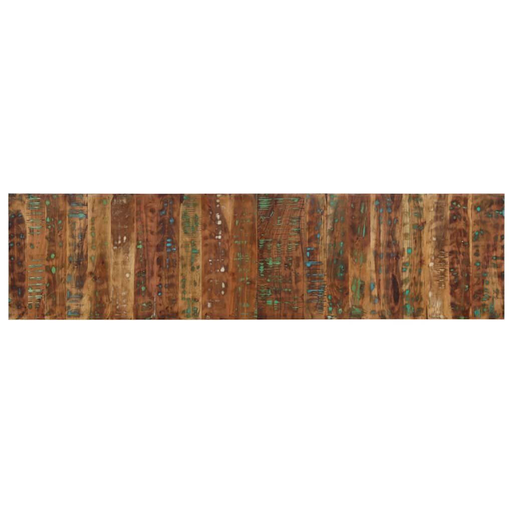 vidaXL Табла за глава Multicolour 200 cm Масивна дървесина Reclaimed