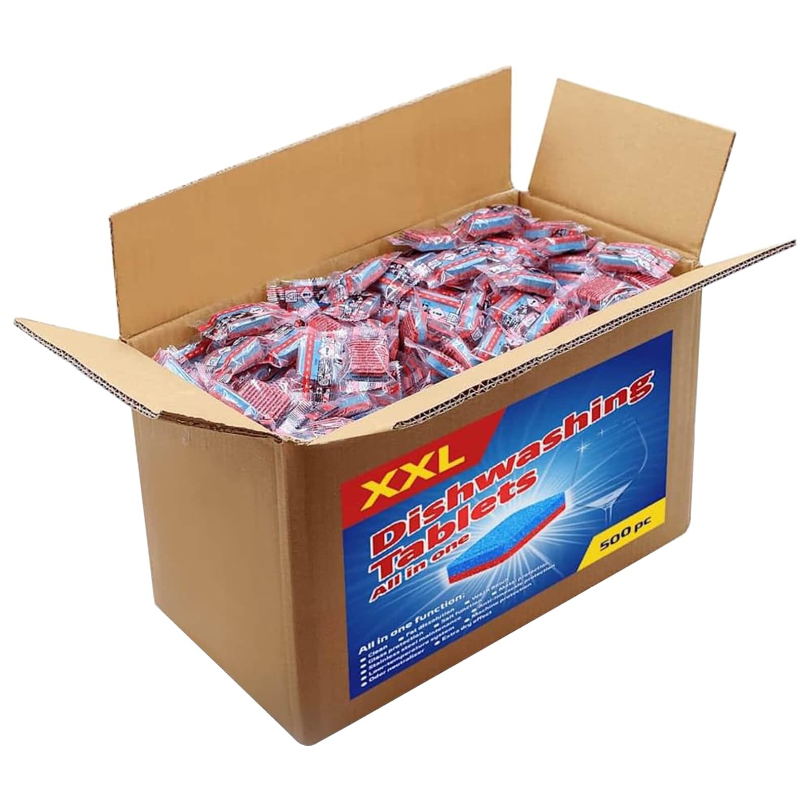 vidaXL Таблети за миялни машини 125 pcs