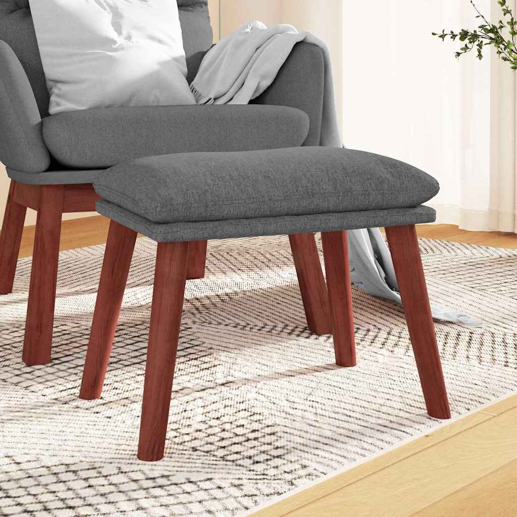 vidaXL Табуретка светлосива 45x295x35 см текстил