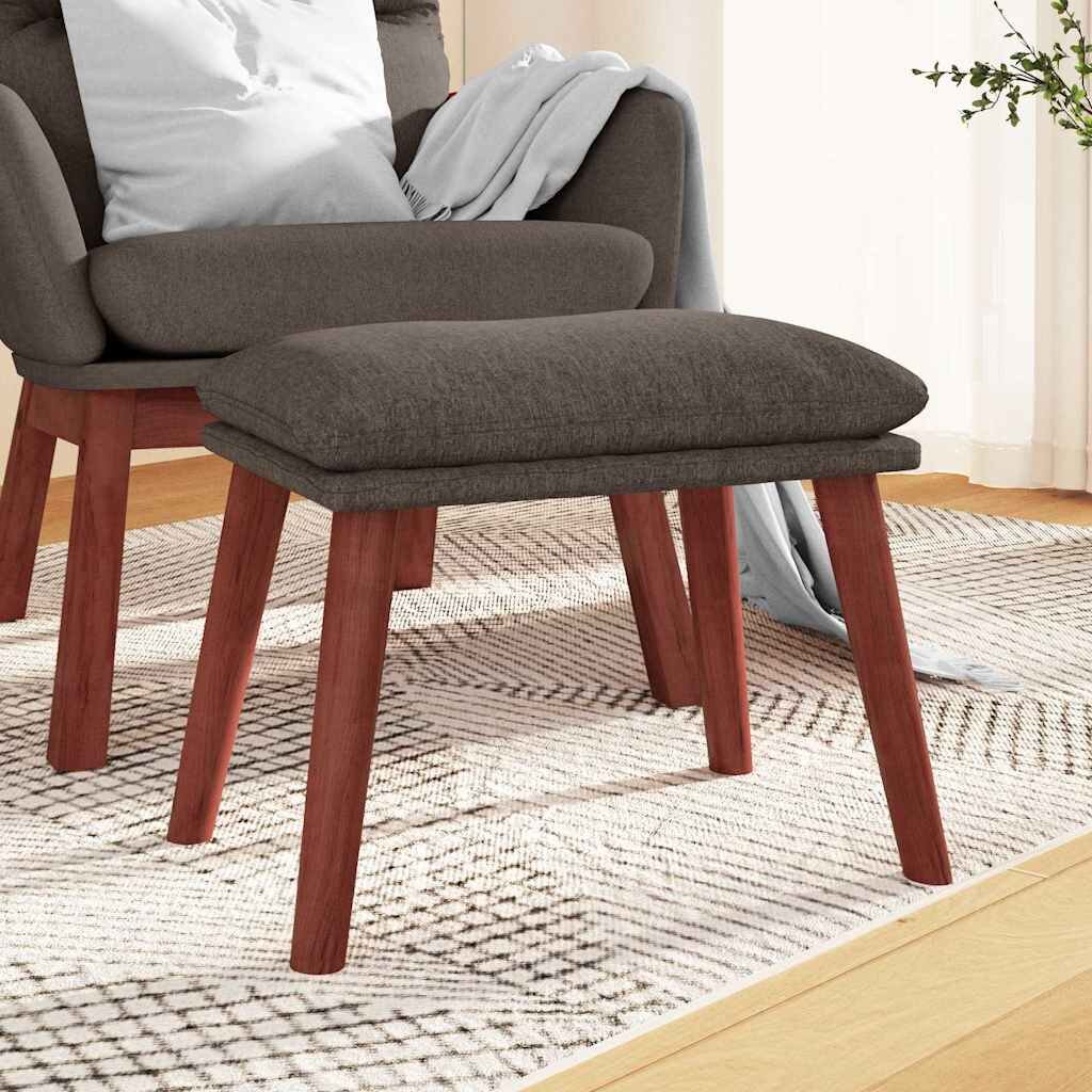 vidaXL Табуретка таупе 45x295x35 см текстил