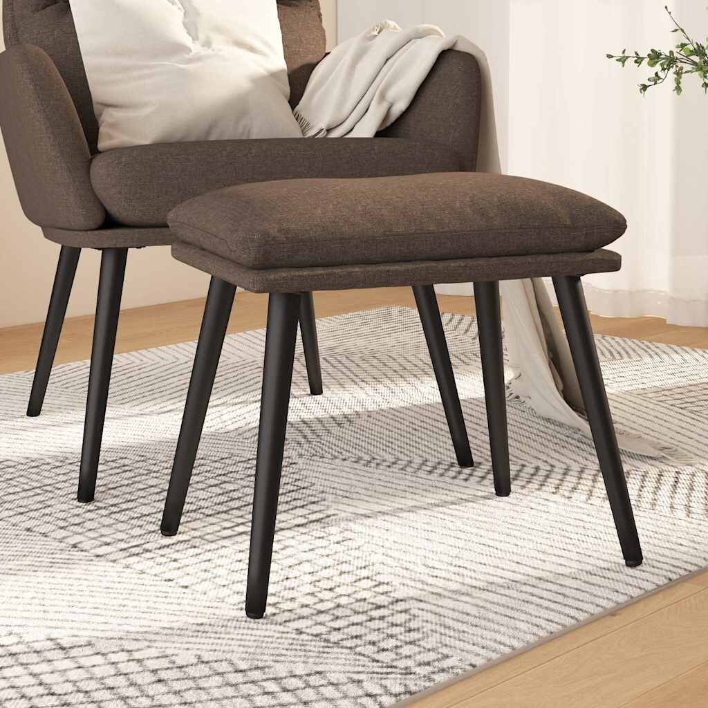 vidaXL Табуретка таупе 45x295x35 см текстил