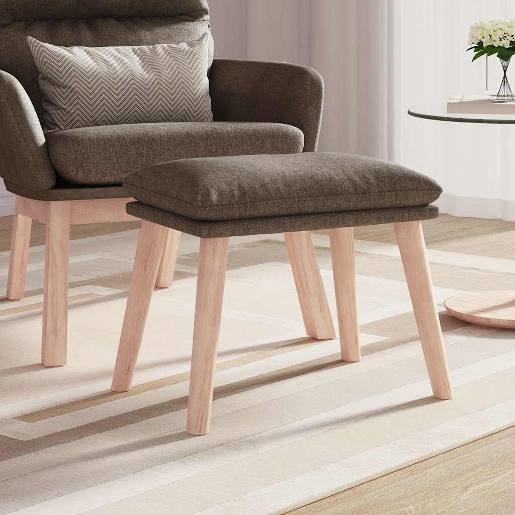vidaXL Табуретка таупе 45x295x35 см текстил